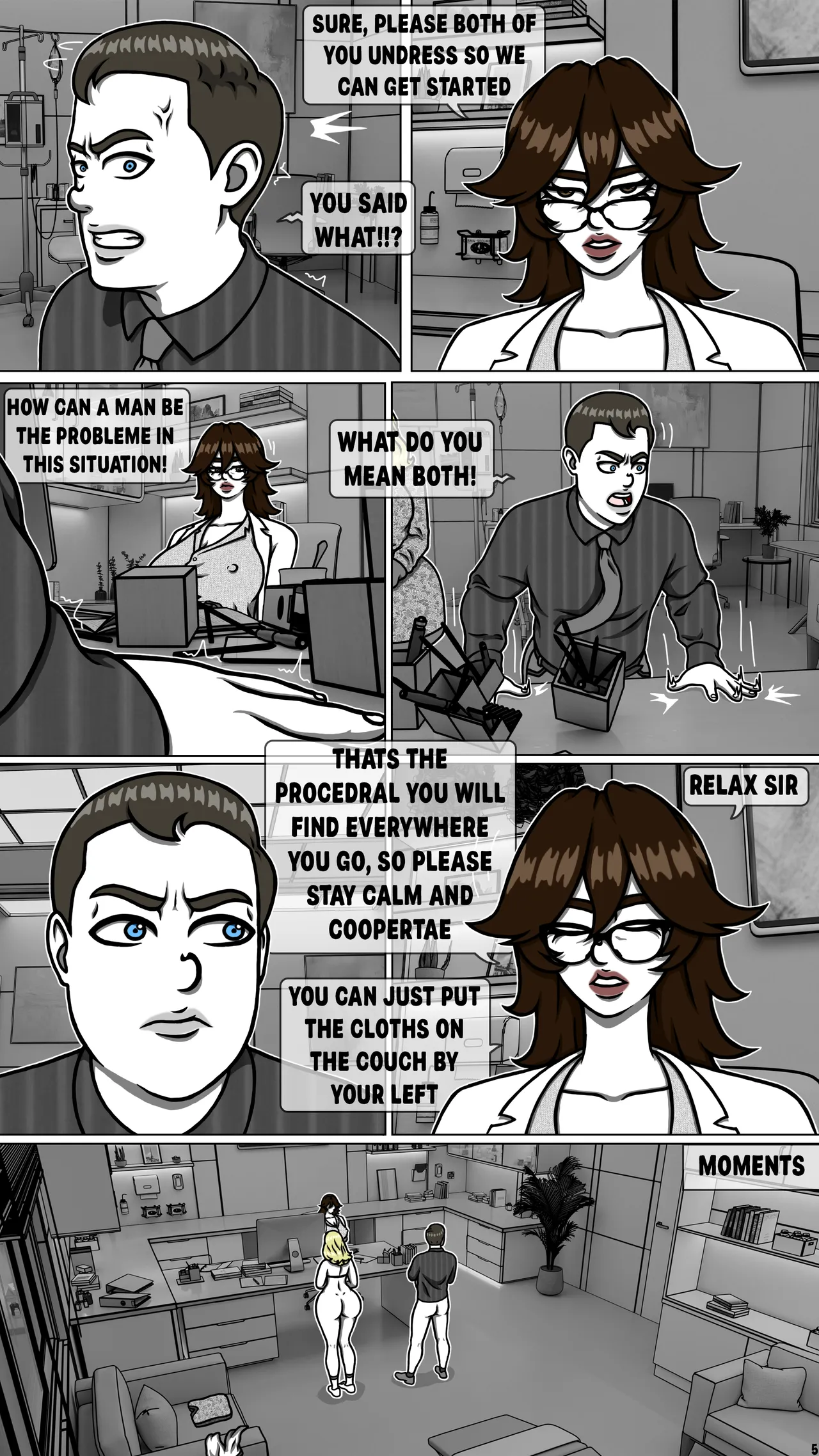 Humbled by a futa doctor page 6 full