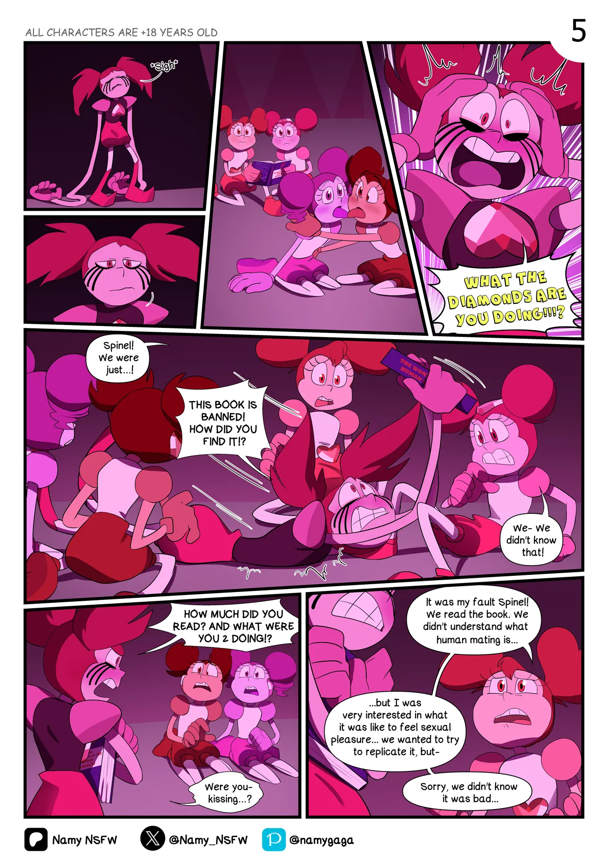 Spinel's Gang Bang page 5 full