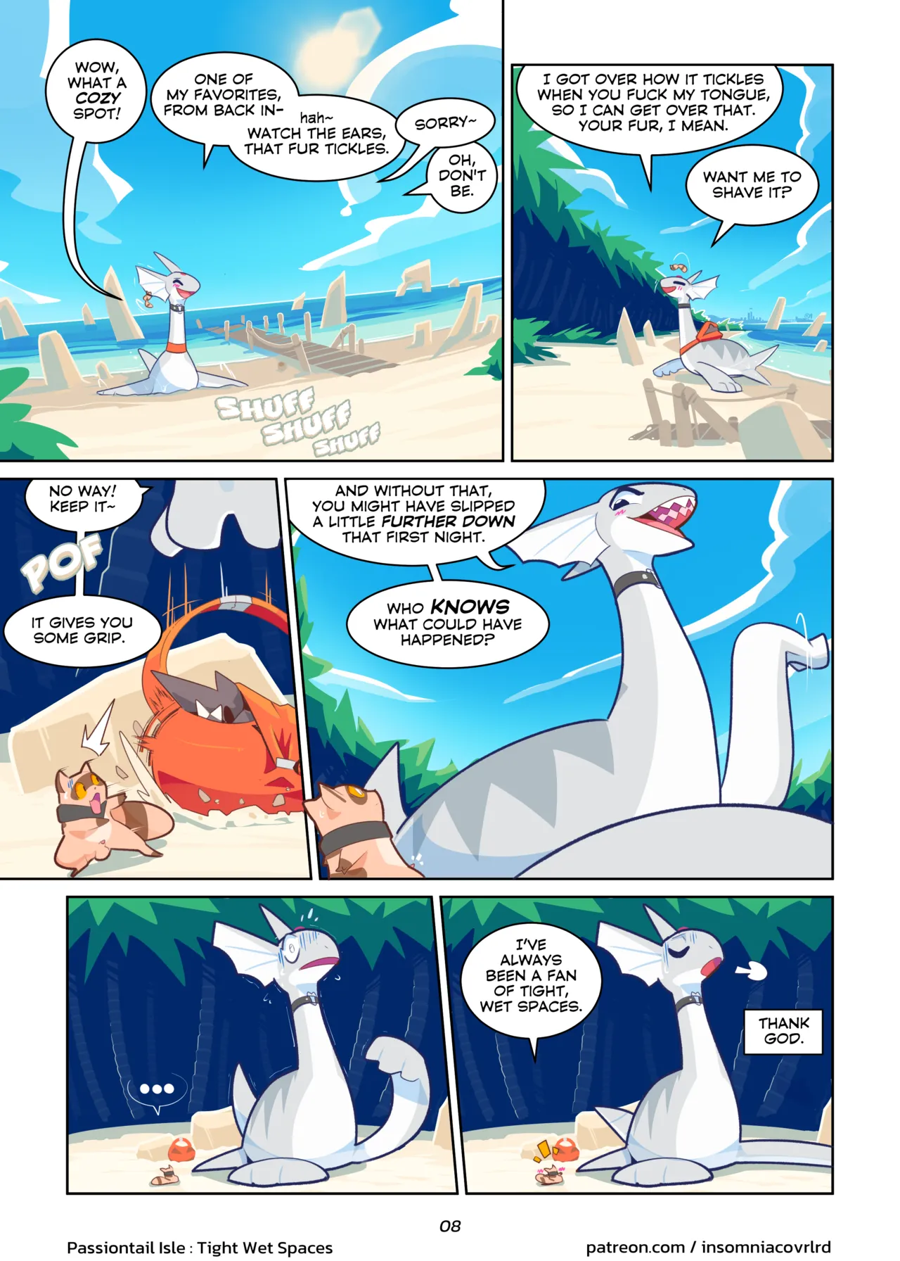 Passiontail Isle: Tight Wet Spaces page 10 full