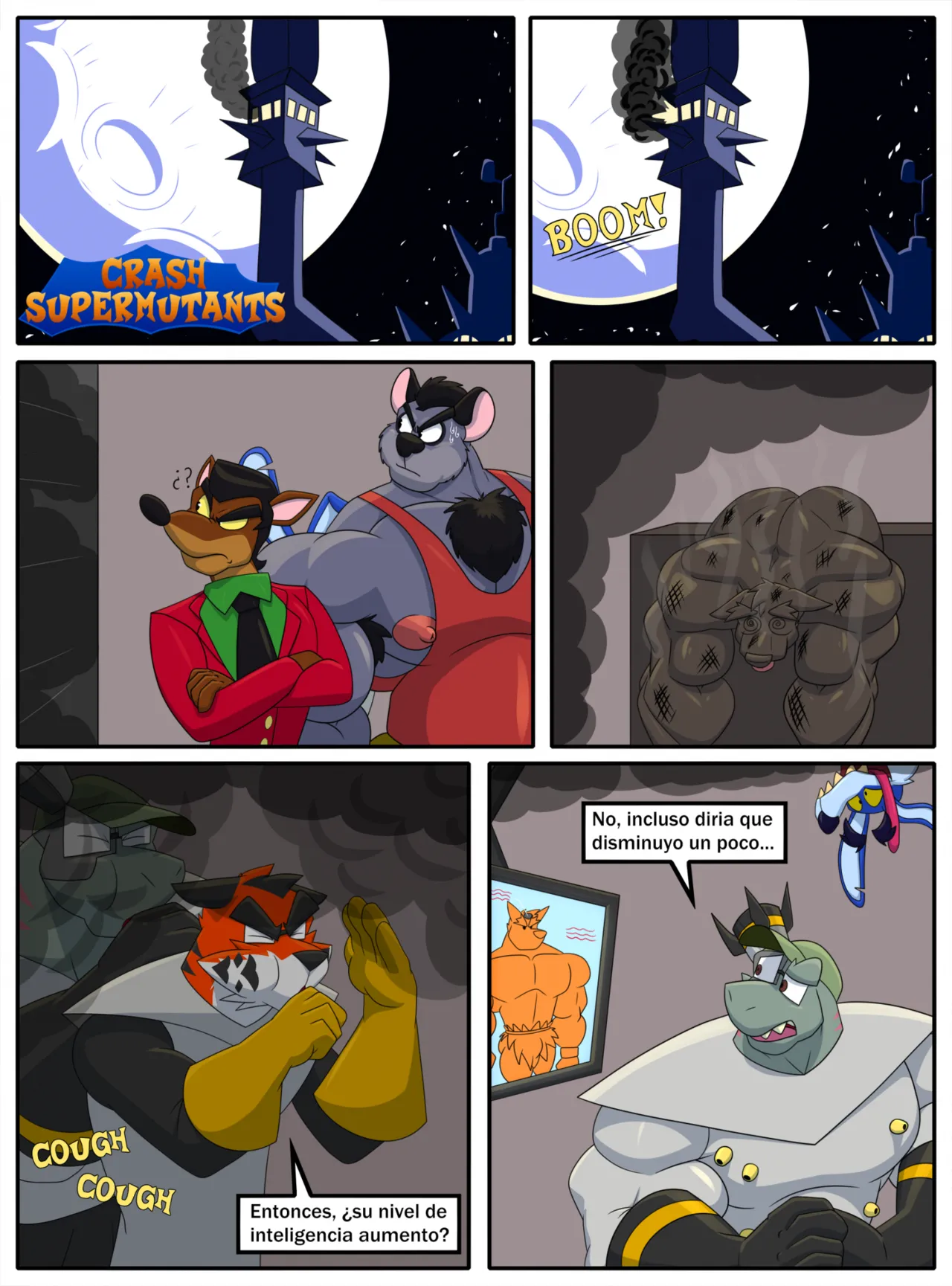 Crash Supermutants page 1 full