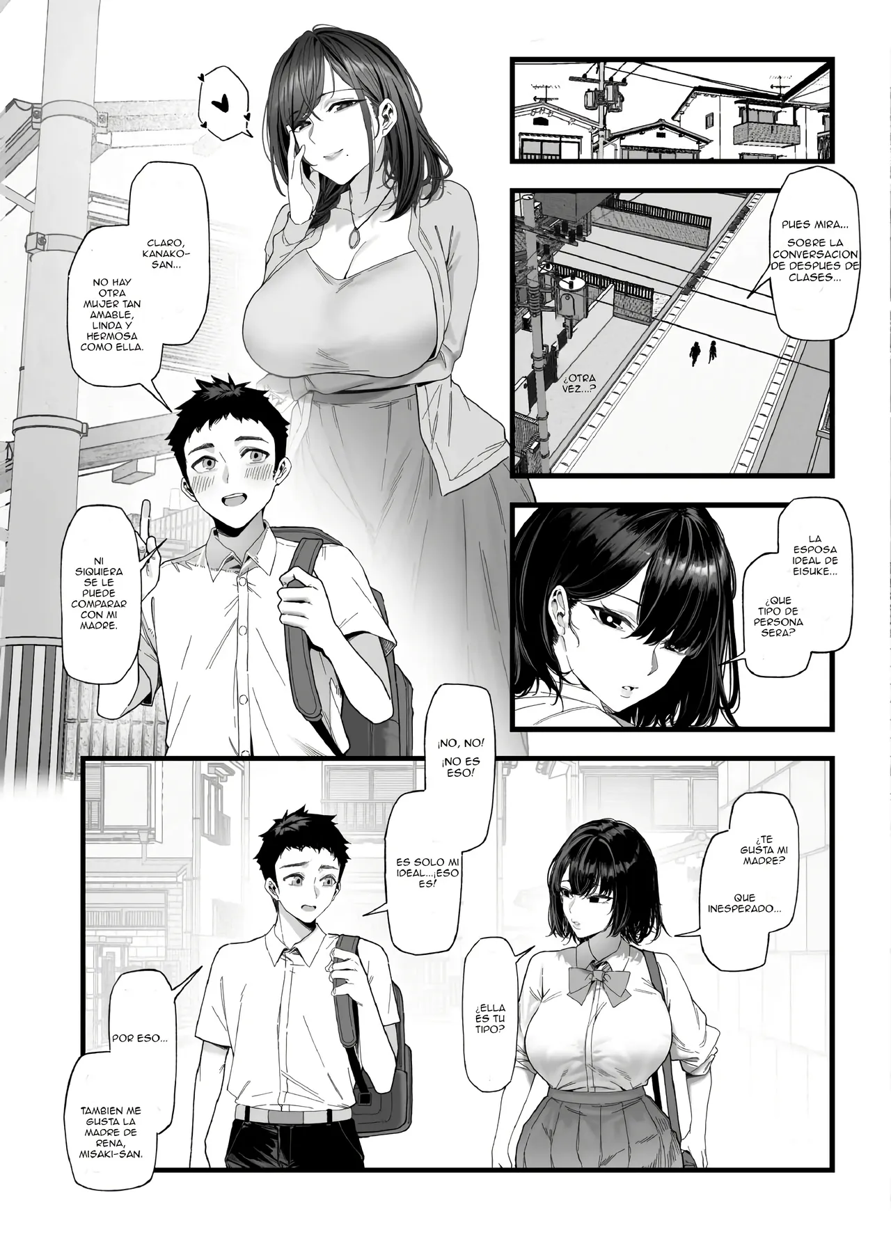 Netorare Saimin Apuri ~Somerare Mesu-nobi suru Haha-musume~｜Infidelidad Causada por una App de Hipnosis ~Madre e Hija Corrompidas y Actuando como Putas~ page 10 full