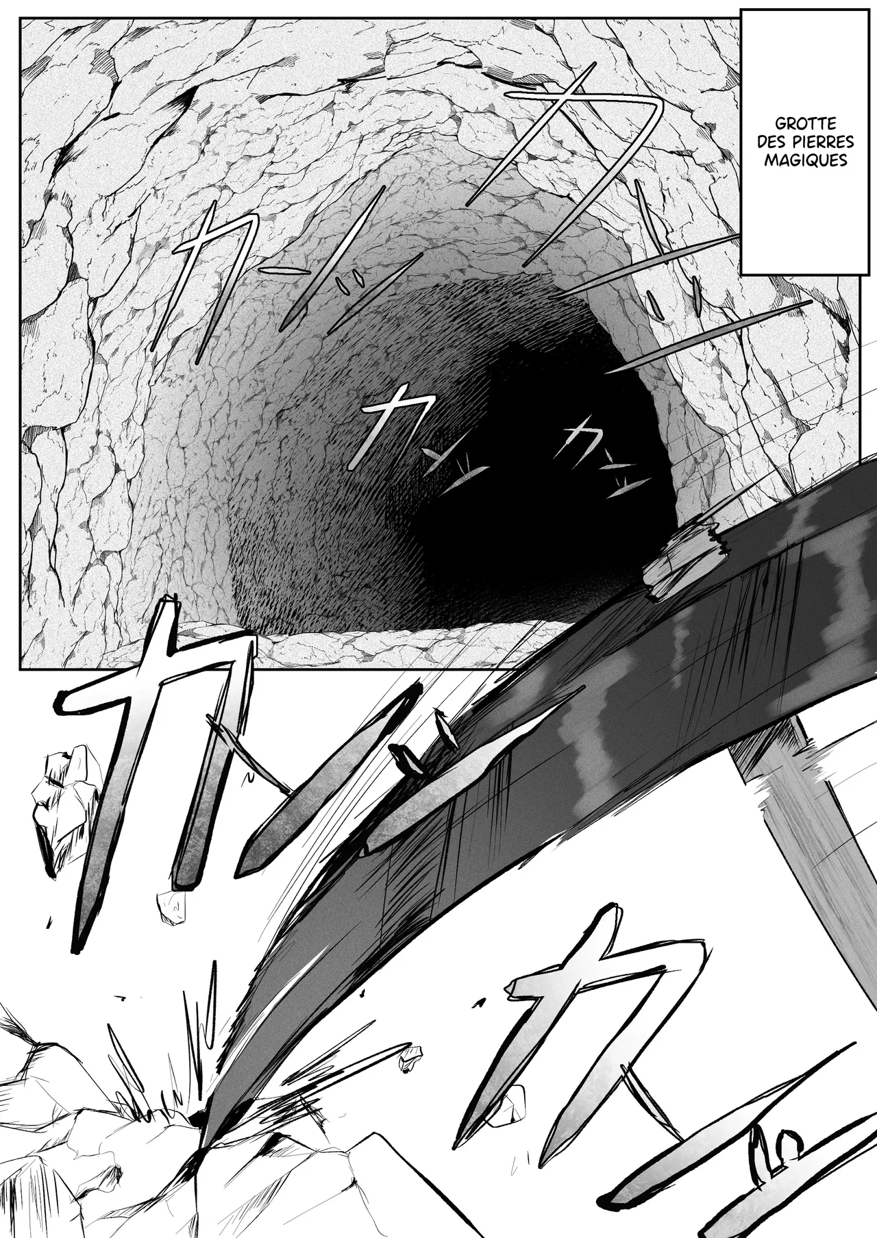 Doukutsu de Mesudora to Souguu shita Futanari | Dans la grotte, la Futa rencontre la Dragonne page 2 full