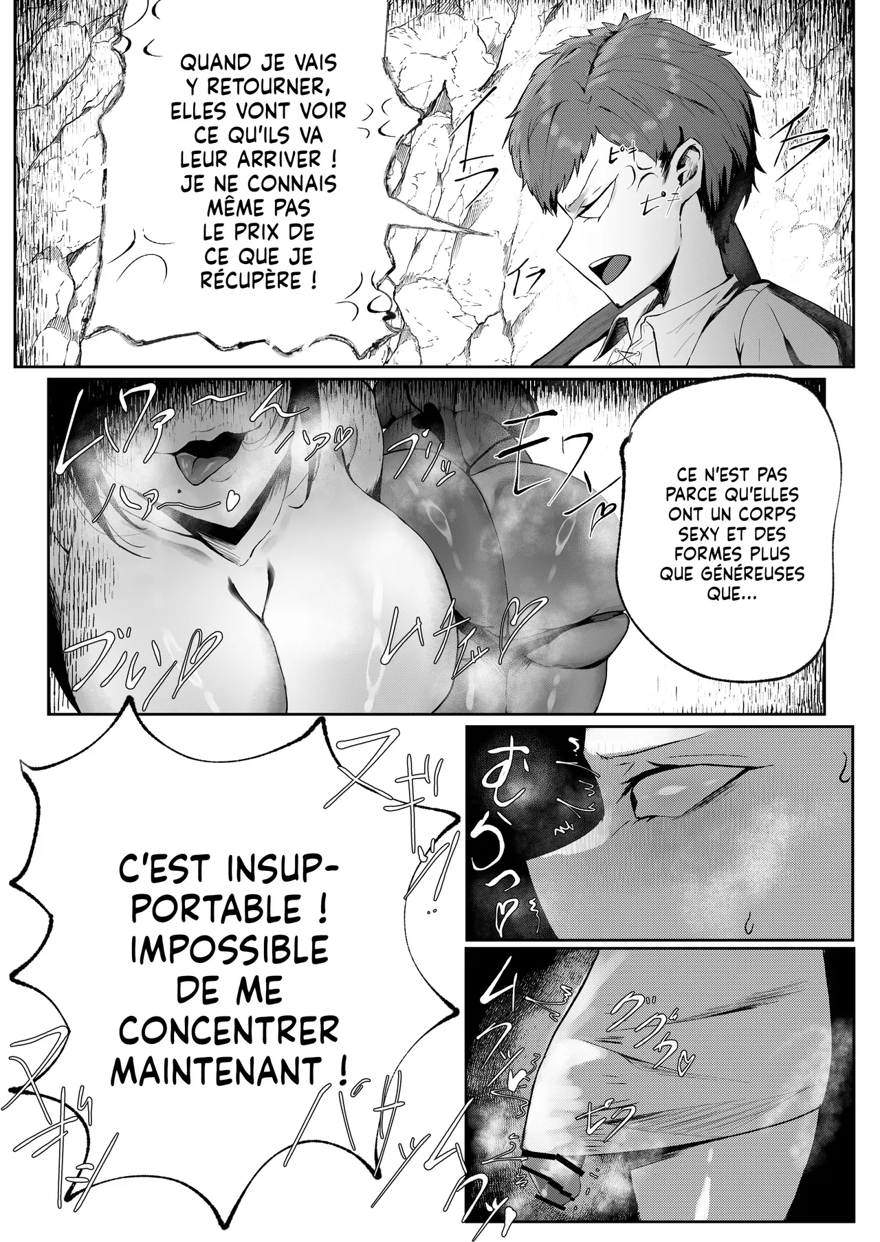 Doukutsu de Mesudora to Souguu shita Futanari | Dans la grotte, la Futa rencontre la Dragonne page 4 full