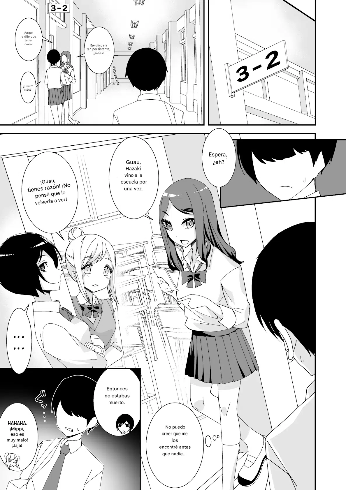 Saimin Appli de! ~Ore o Ijimeta Baka Onna o Onaho ni Shite Otaku Tomodachi ni Zoutei Shitemita~ Español page 3 full