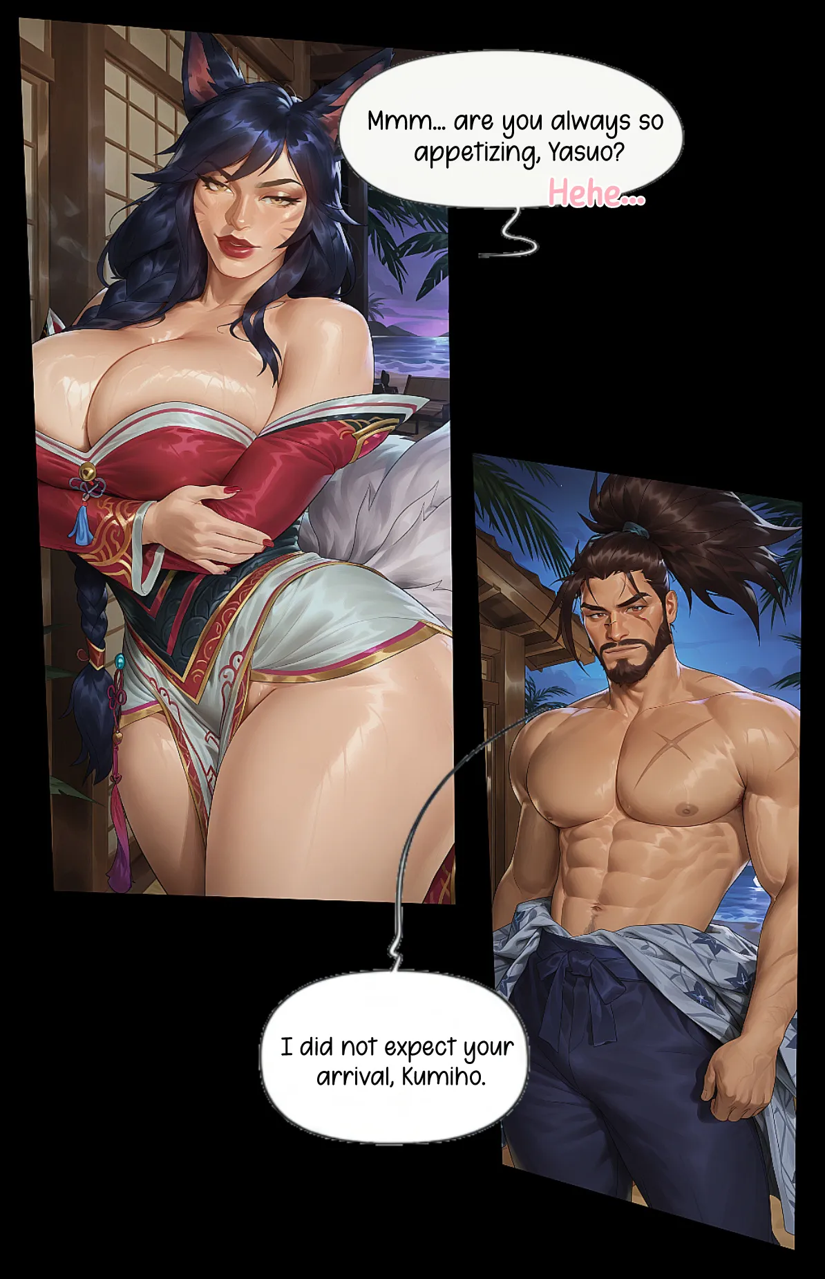 League Of Legends: Ahri x Yasuo page 2 full