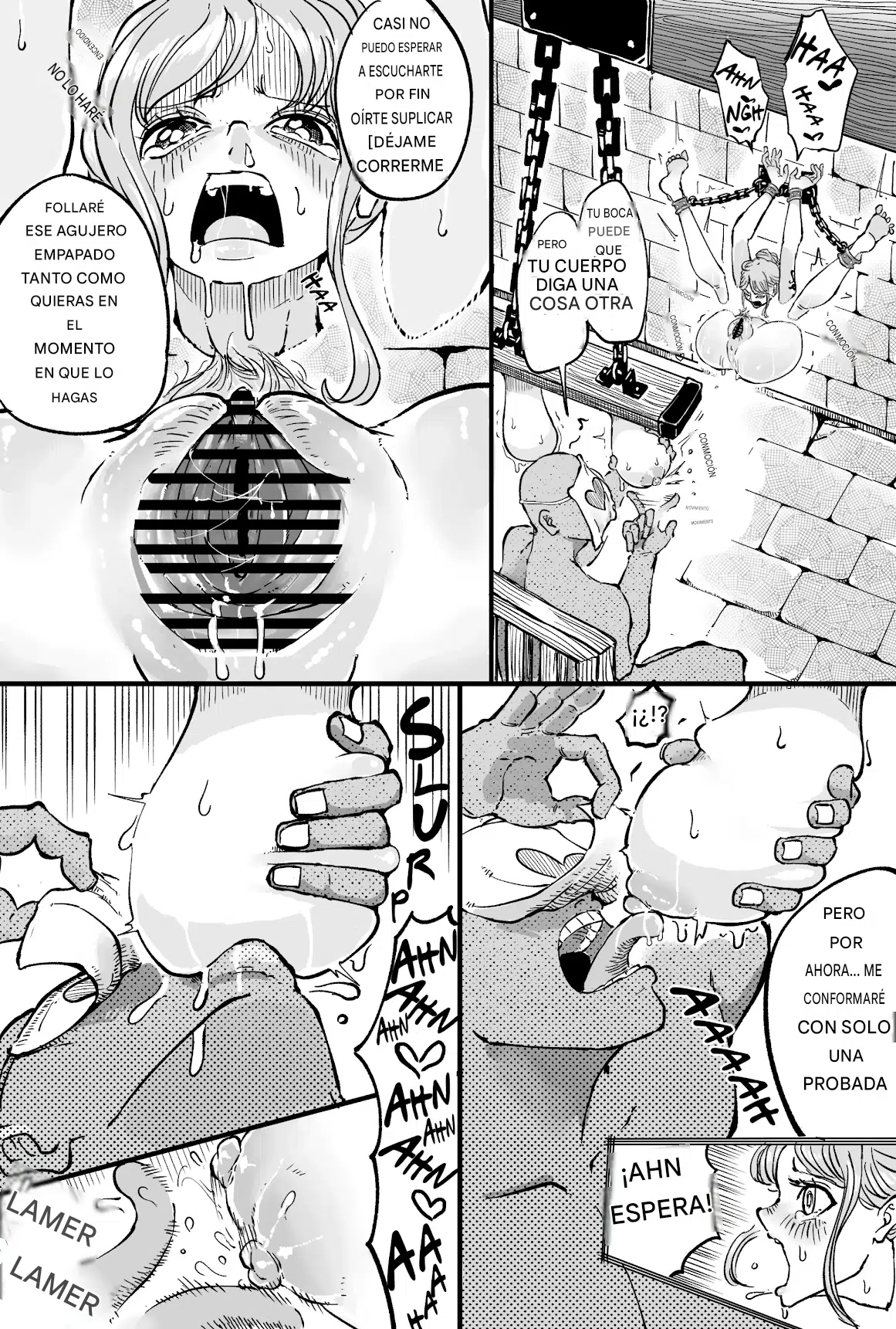 Moshimo namisan ga opeope no mi no zen'nin-sha ni etchinakoto sa retara Español page 8 full