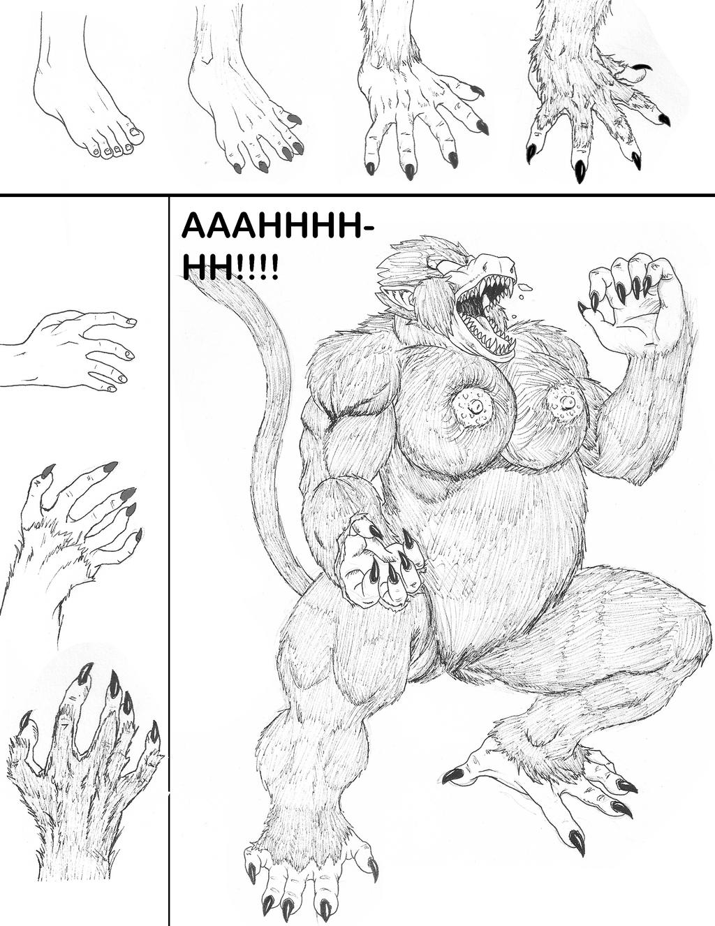 Chi Chi Oozaru Transformation page 5 full