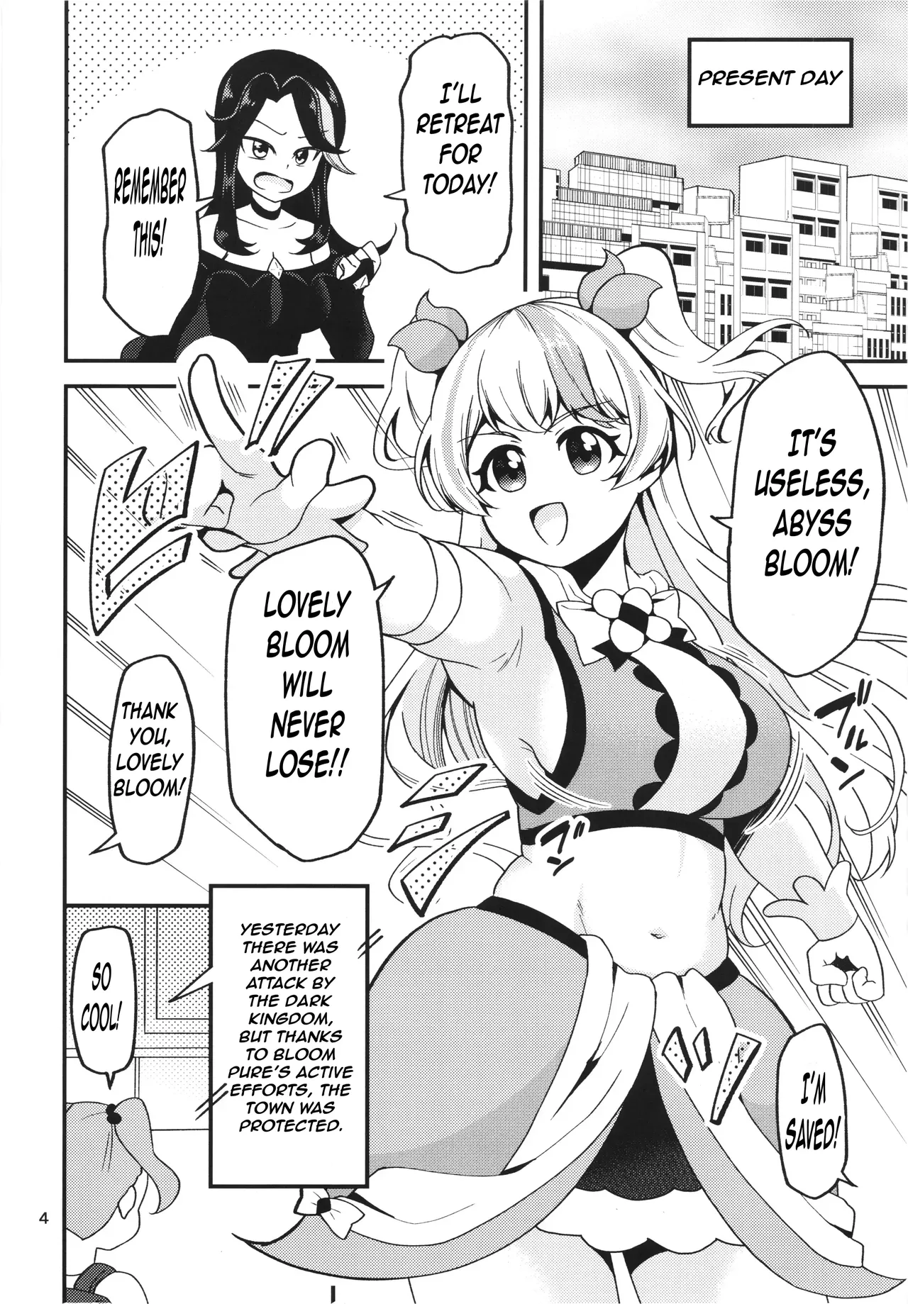 The Defeated Older Magical Girl Succumbs to Her Former Partner Witch's Tentacles page 3 full