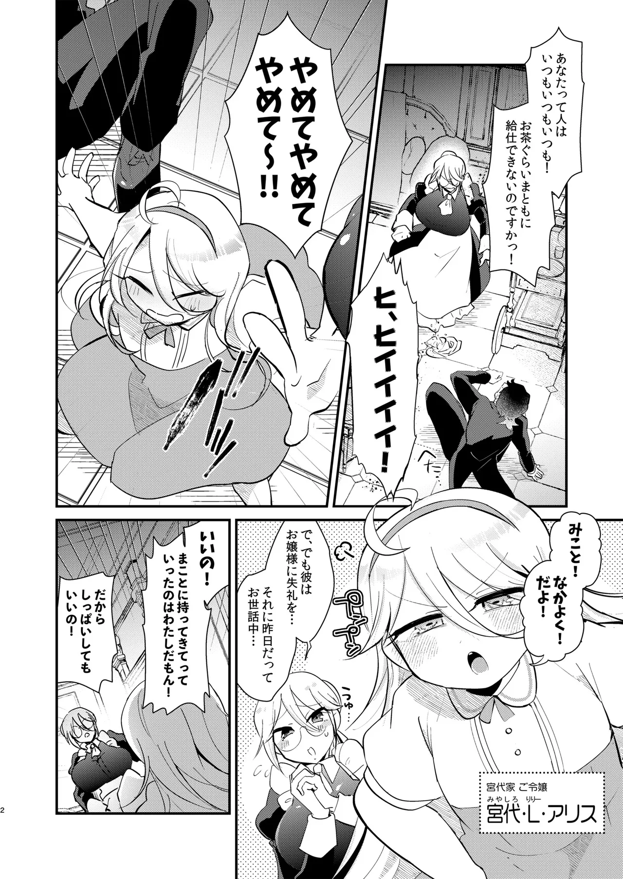 アリスお嬢様と僕のおしおき部屋 page 4 full