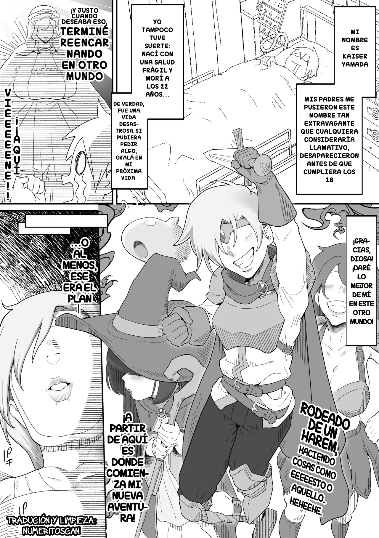 Isekai de Sounan Shitara Nazo no Onna Buzoku ni Tasukerareta Hanashi｜La historia de cómo, tras quedar varado en otro mundo, una misteriosa tribu de mujeres me rescató page 2 full