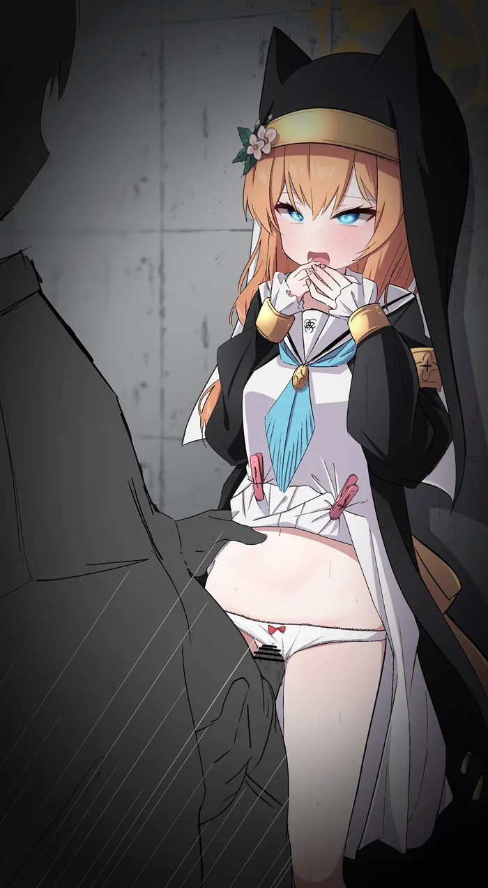 子宮内射精で濁声出させられちゃうマリーちゃん page 9 full
