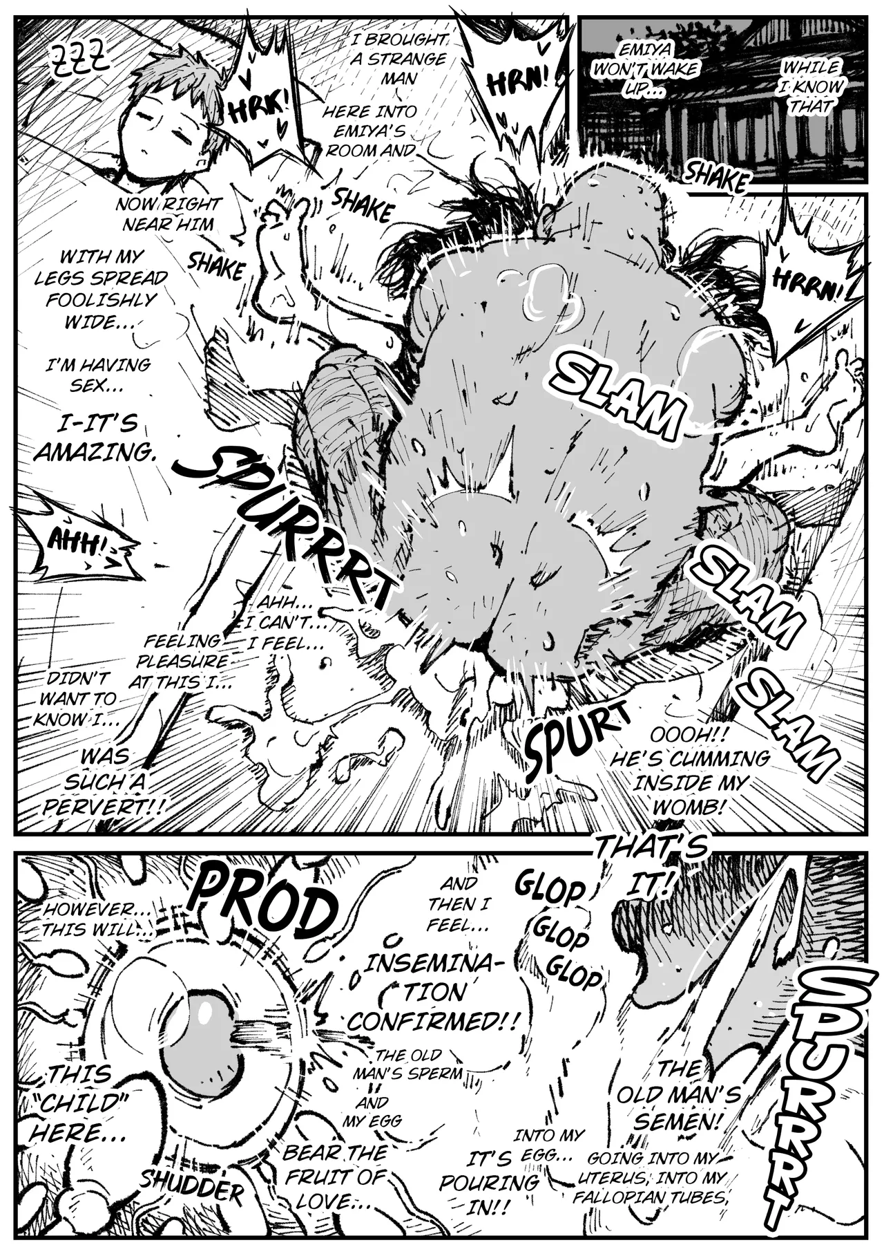 Tohsaka's Secret English translation page 1 full
