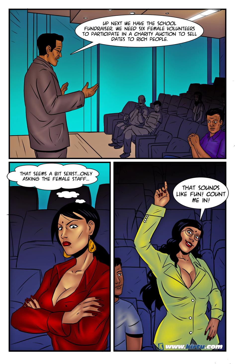 Miss Rita - Chapter 15 - Who will win a night with Rita at a charity auction page 2 full