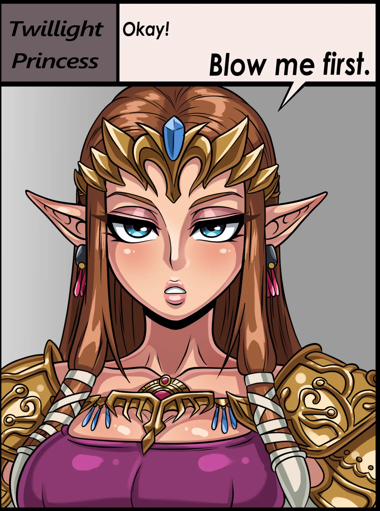 Zelda's fluctuating levels of desires👑 page 7 full