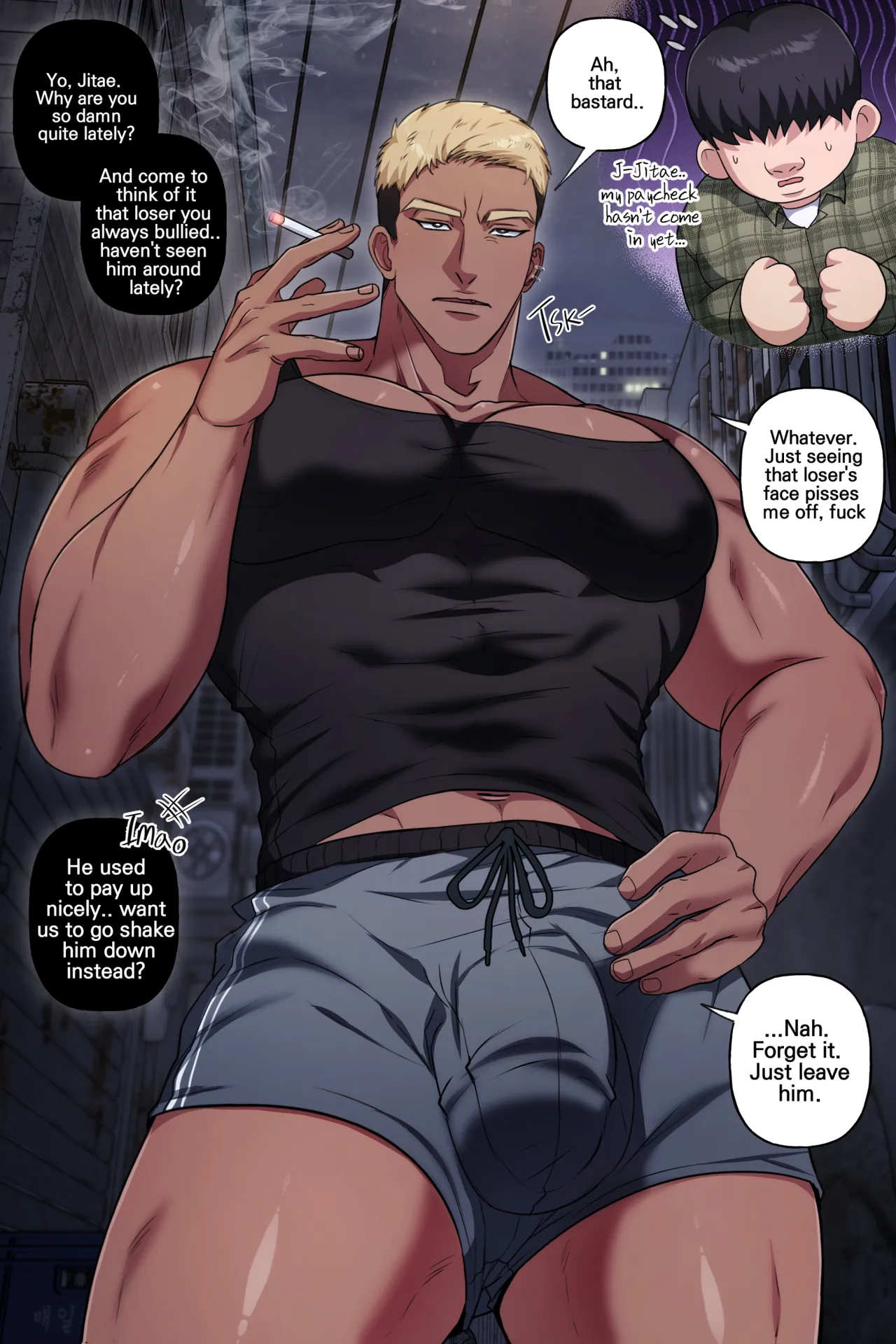 Hunk Of the Month: Blonde Tanned Hypnosis Mind Break Pt2 page 5 full