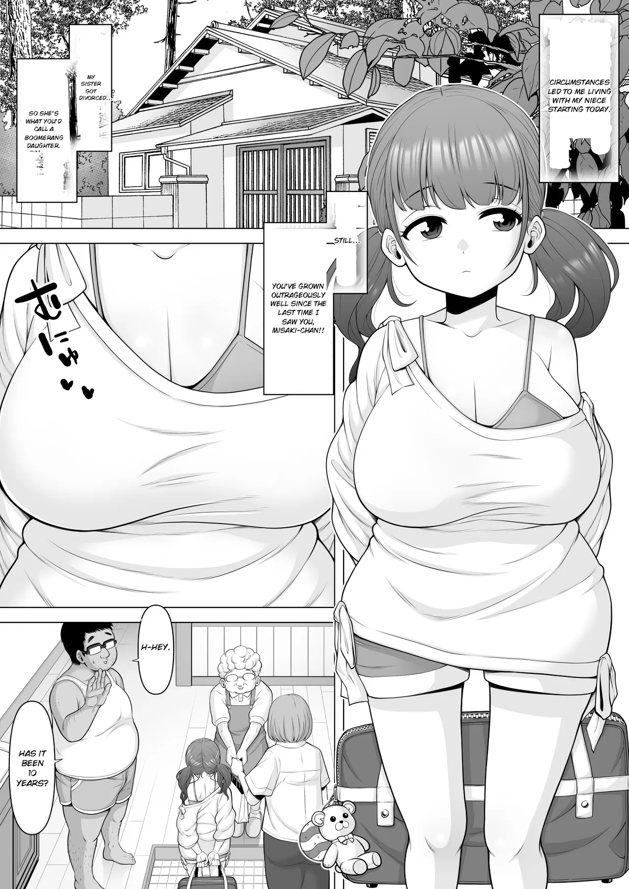 10-nen-buri ni Atta Kyonyuu Mesugaki Meikko ga Ore o Baka ni Shitekita node Oshioki Suiminkan Rape Shichaimashita!! page 2 full