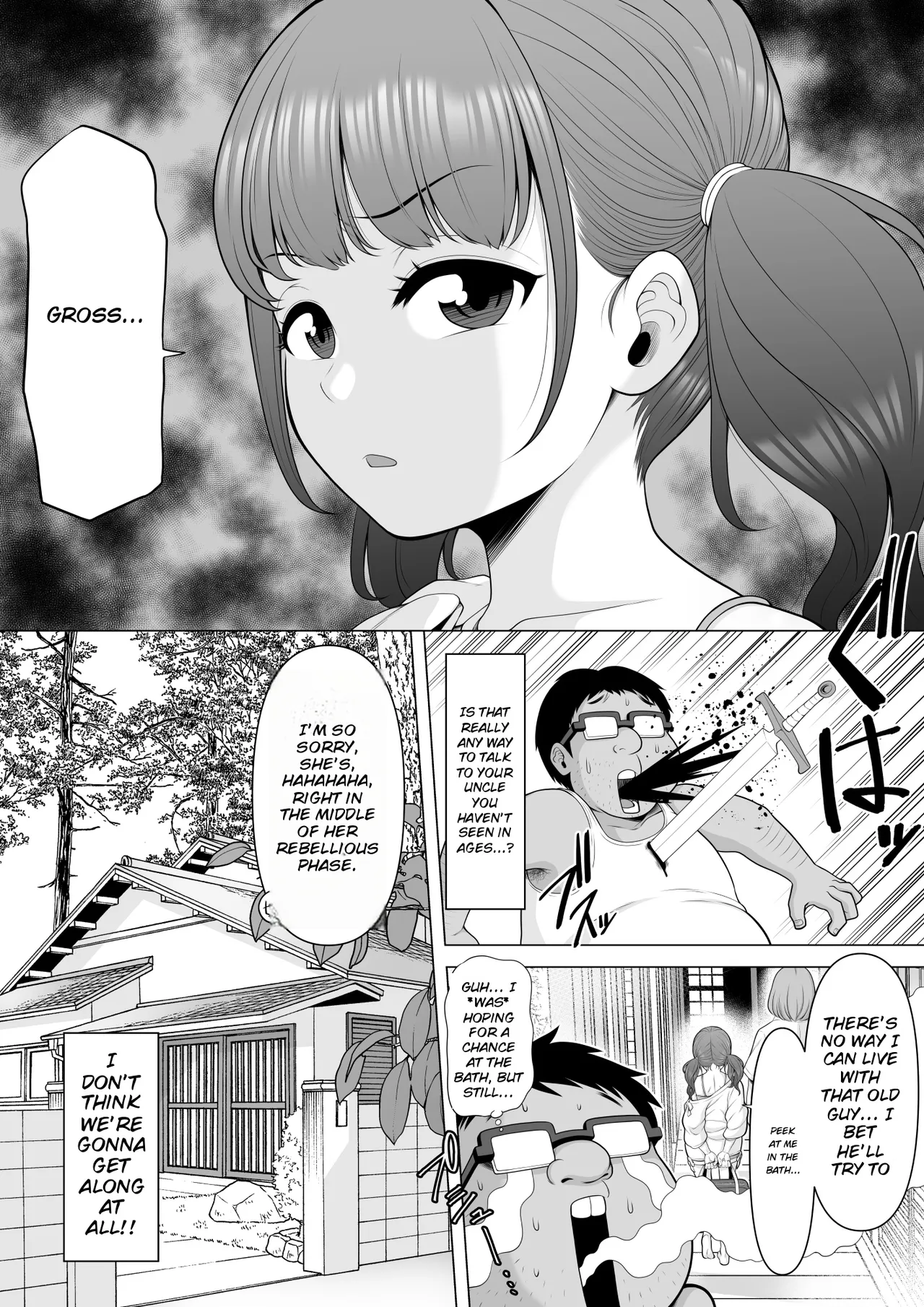 10-nen-buri ni Atta Kyonyuu Mesugaki Meikko ga Ore o Baka ni Shitekita node Oshioki Suiminkan Rape Shichaimashita!! page 3 full