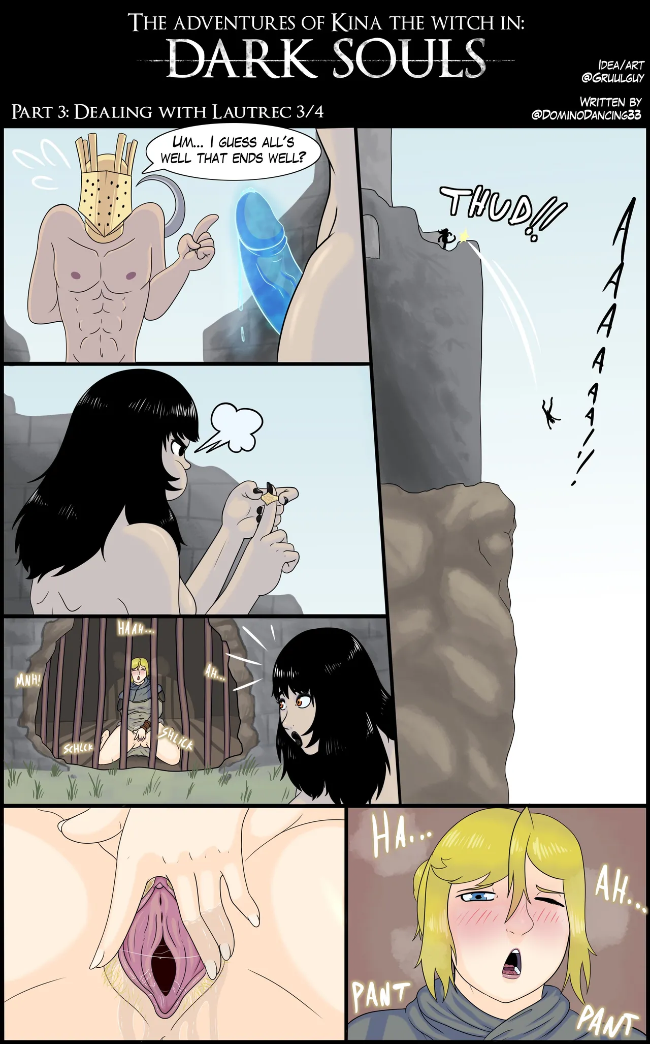 The adventures of Kina the Witch in Dark Souls page 8 full