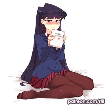 Komi-san no Puede Esperar cover
