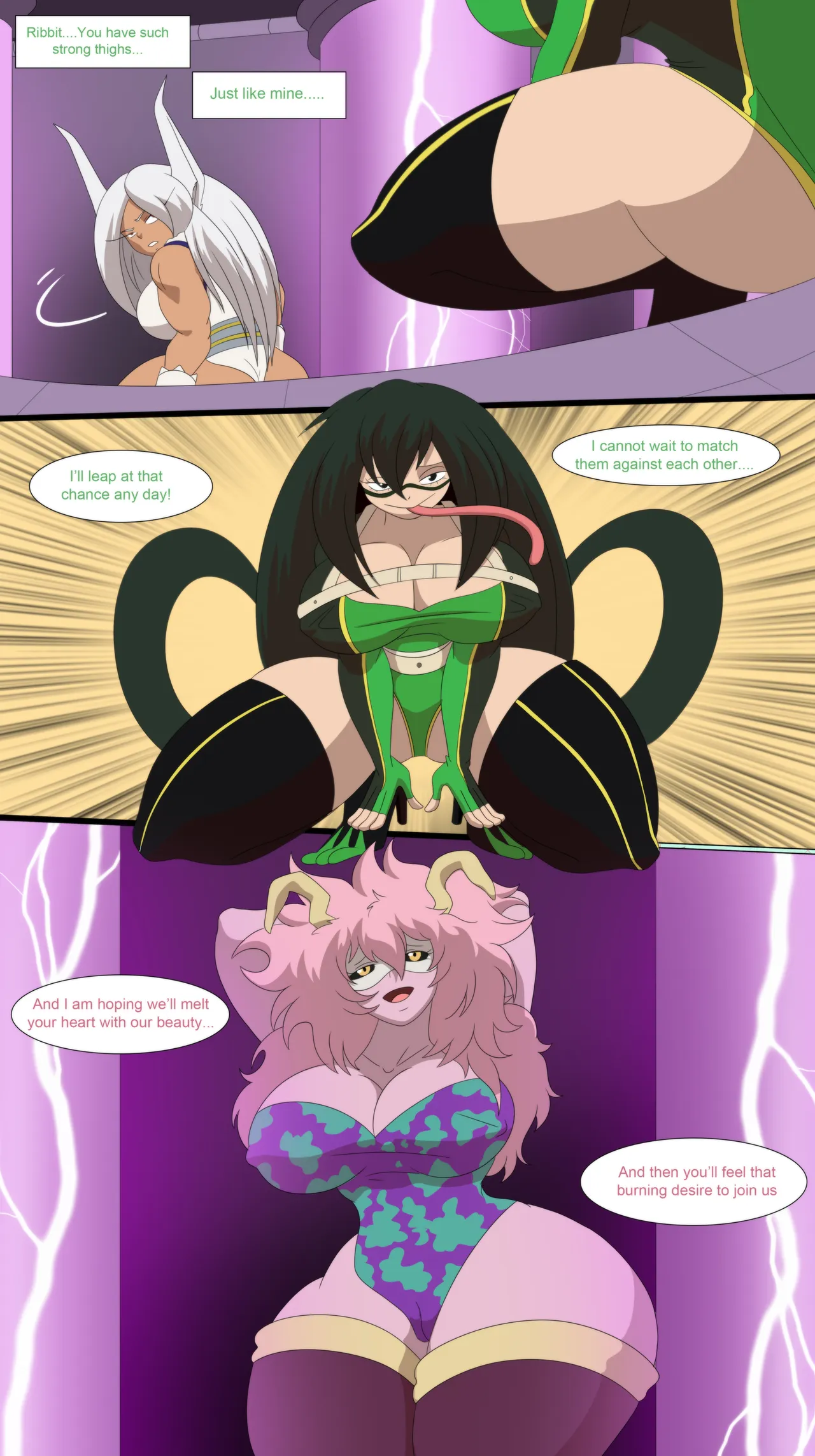 My bimbo academia 2. Chapter 5 page 6 full