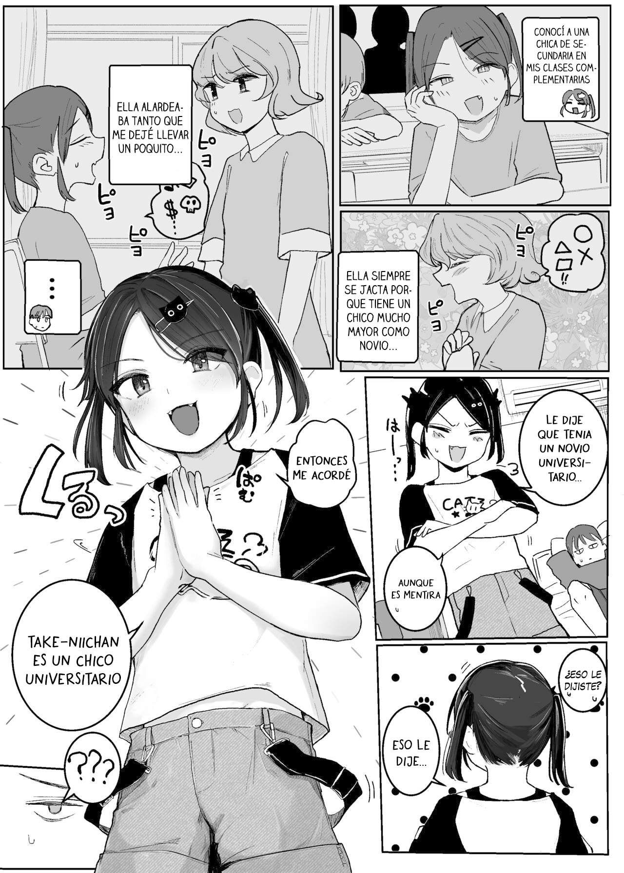 Ojisan Tetsudatte!! | ¡¡Tio, ayúdame!! page 7 full