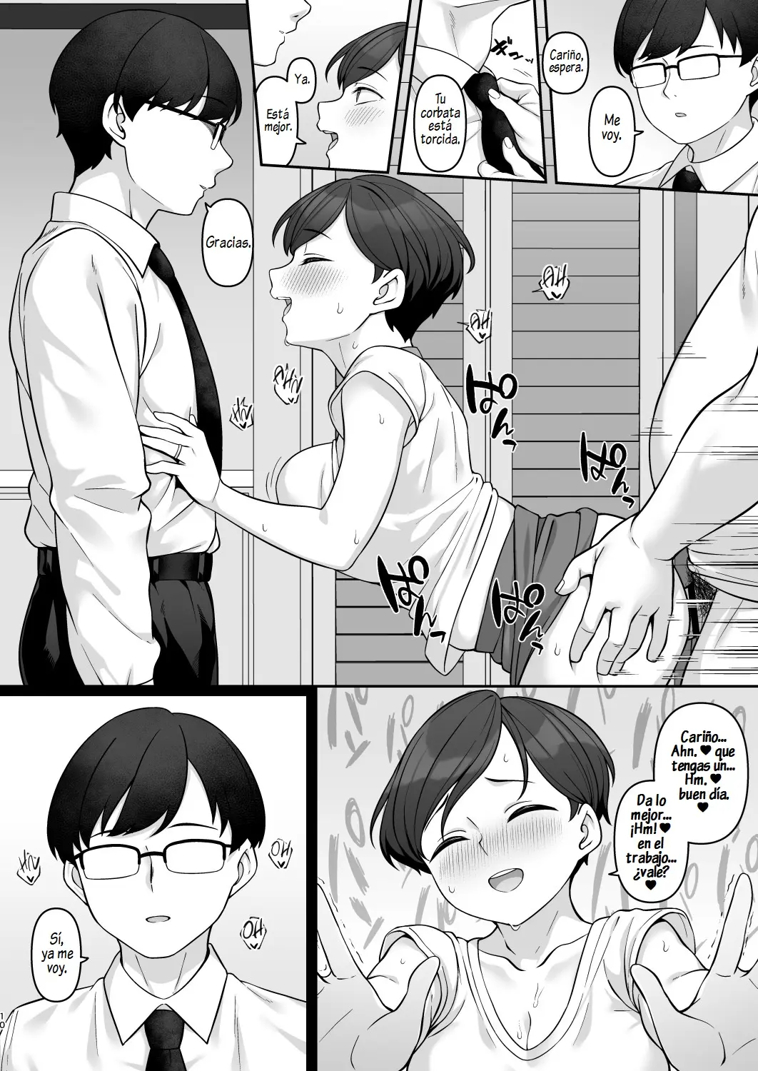 Sasaki-ke Saimin NTR Oyakodon 2 -Ninshin Shidou Hen- page 9 full