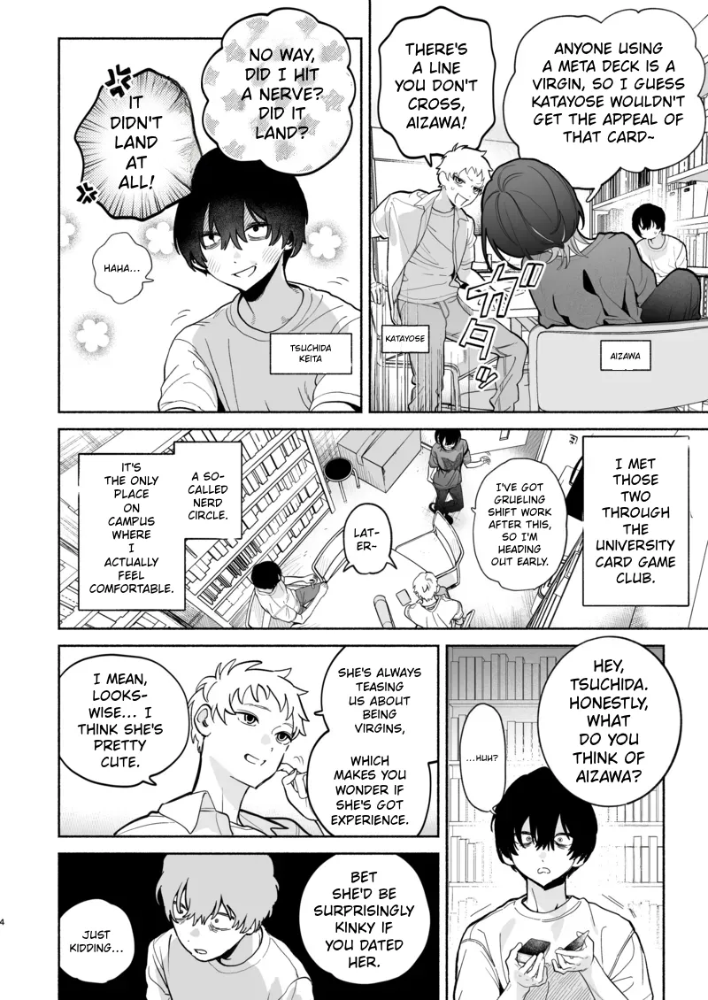 Nagachichi Uraaka Joshi Senpai ni Taberareru - Getting Devoured by a Busty NSFW Alt-Account Senpai Girl page 3 full