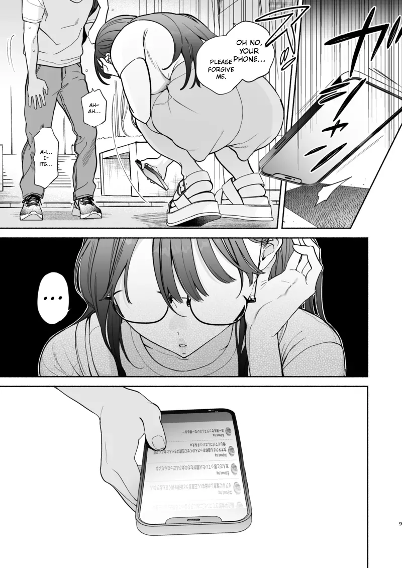 Nagachichi Uraaka Joshi Senpai ni Taberareru - Getting Devoured by a Busty NSFW Alt-Account Senpai Girl page 8 full