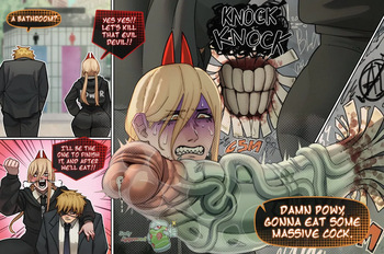 Power VS the glory hole Devil cover