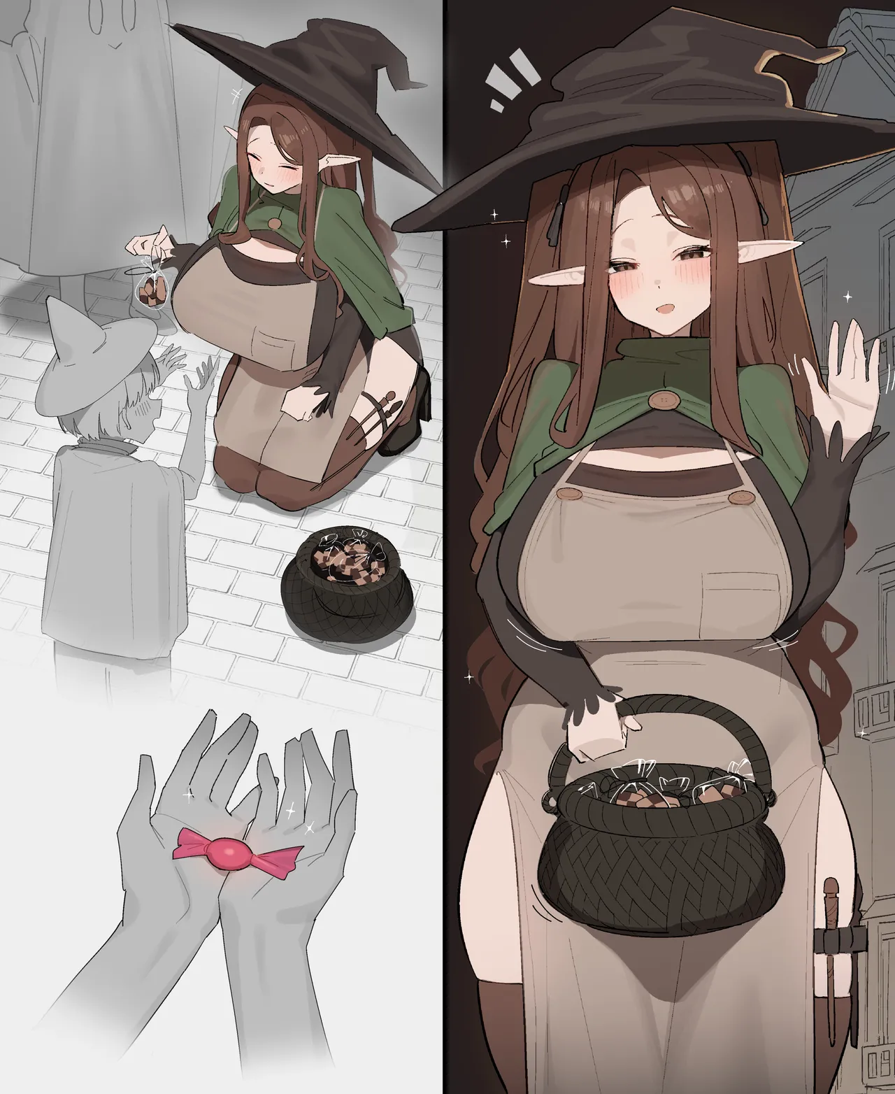○○されて路地裏で○○○たちと交尾にはげむエルフ page 8 full