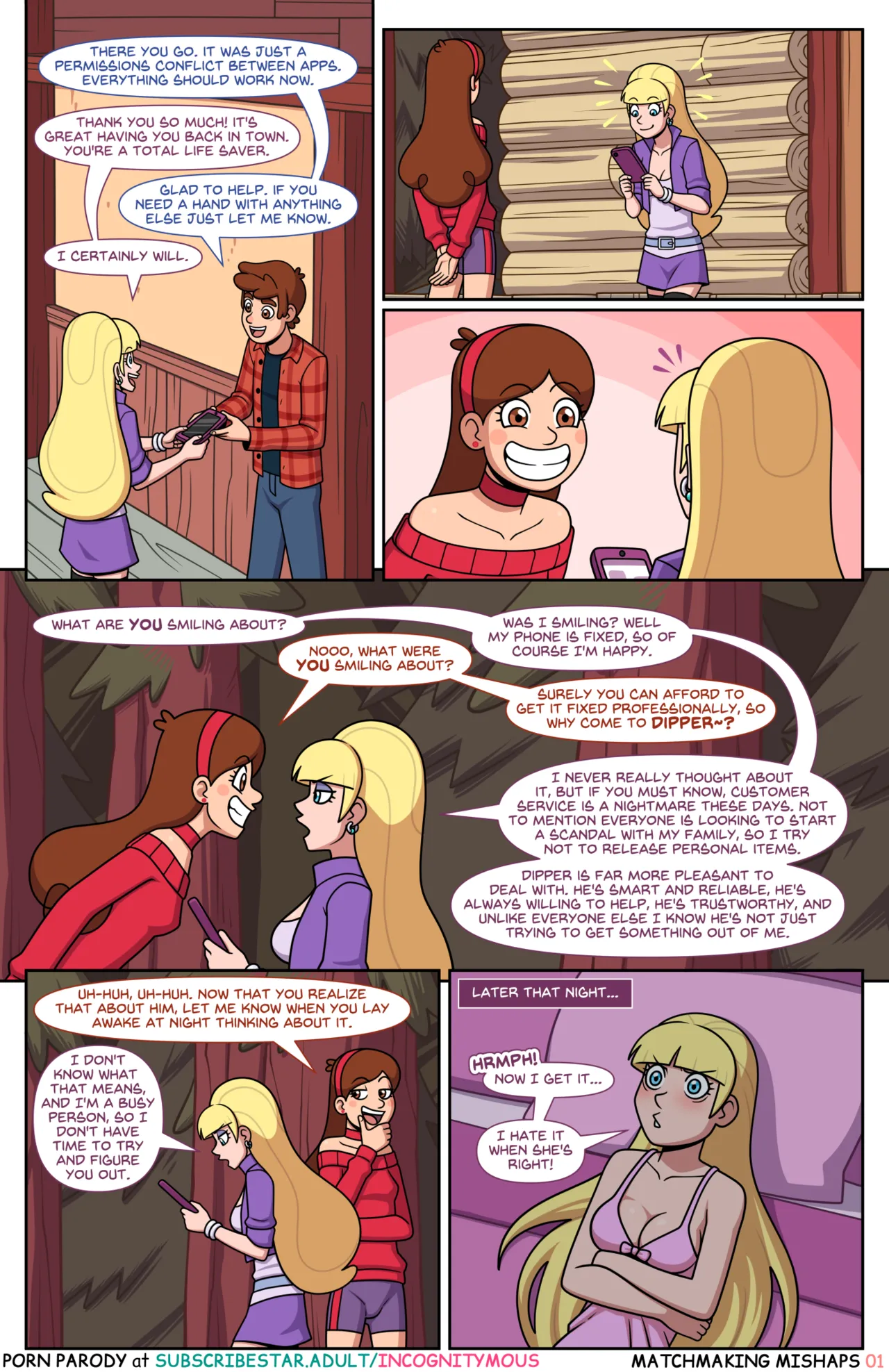 Matchmaking Mishaps page 1 full