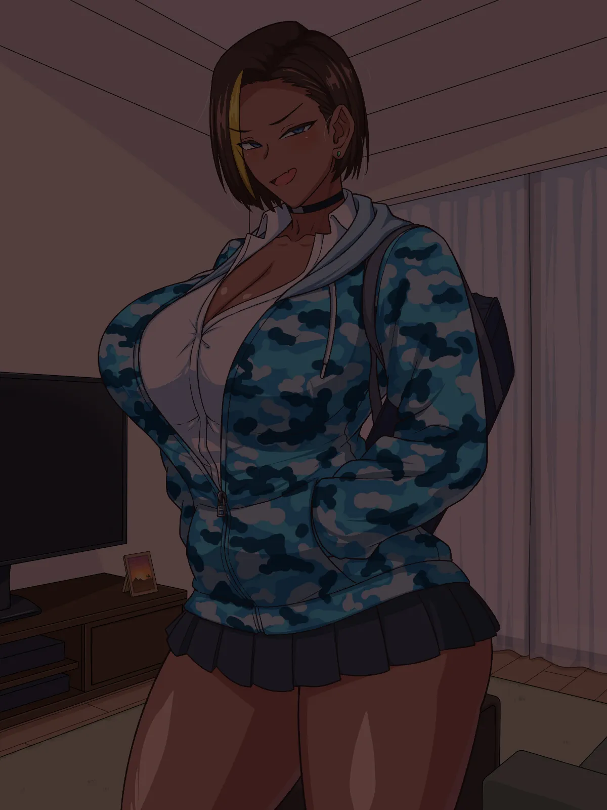 Puchi Iede Kuro Gal to no Zukohame Renkyuu Seikatsu!? page 9 full