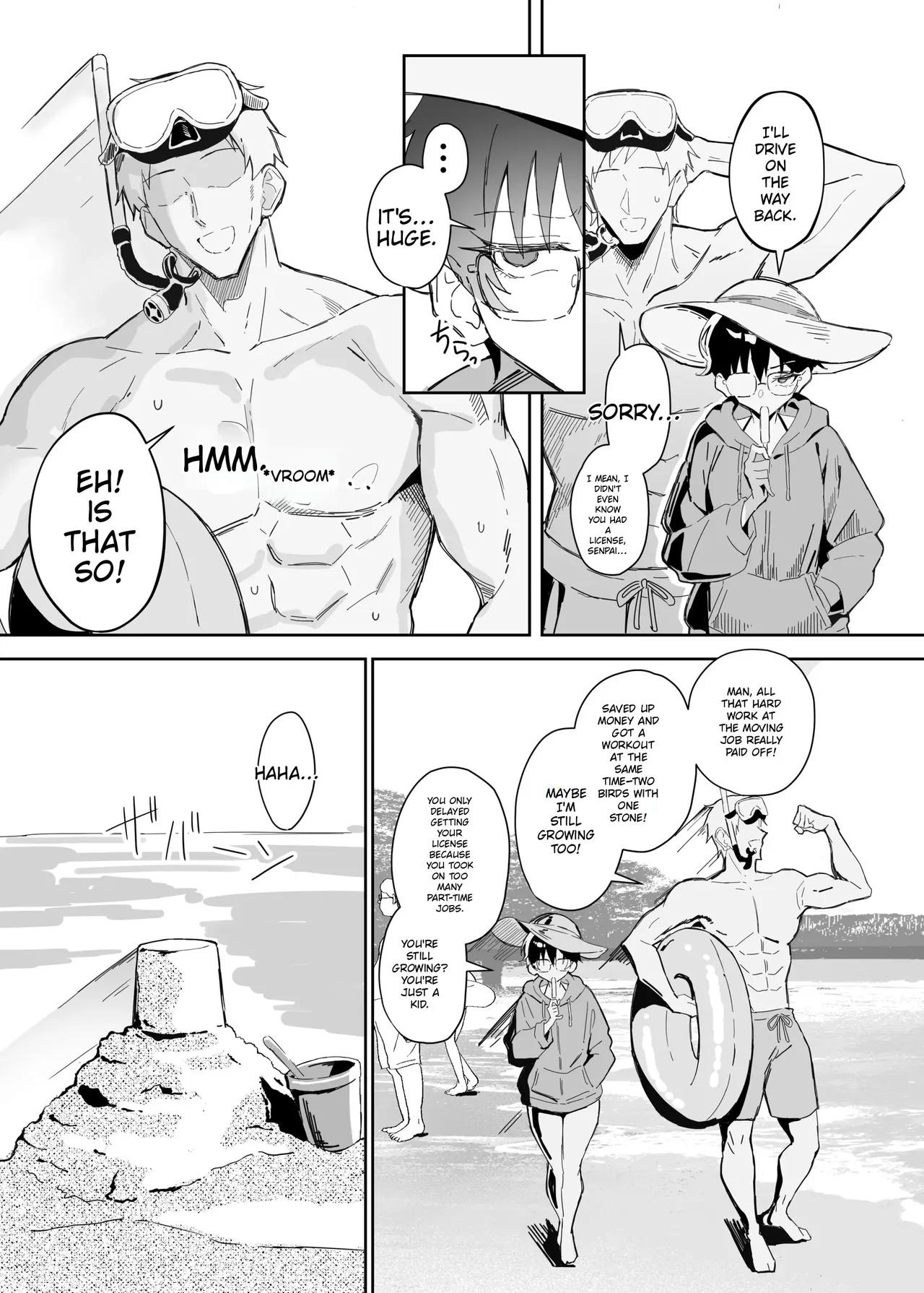 A Boring Date with My Boyish Girlfriend  – Part 2 page 10 full