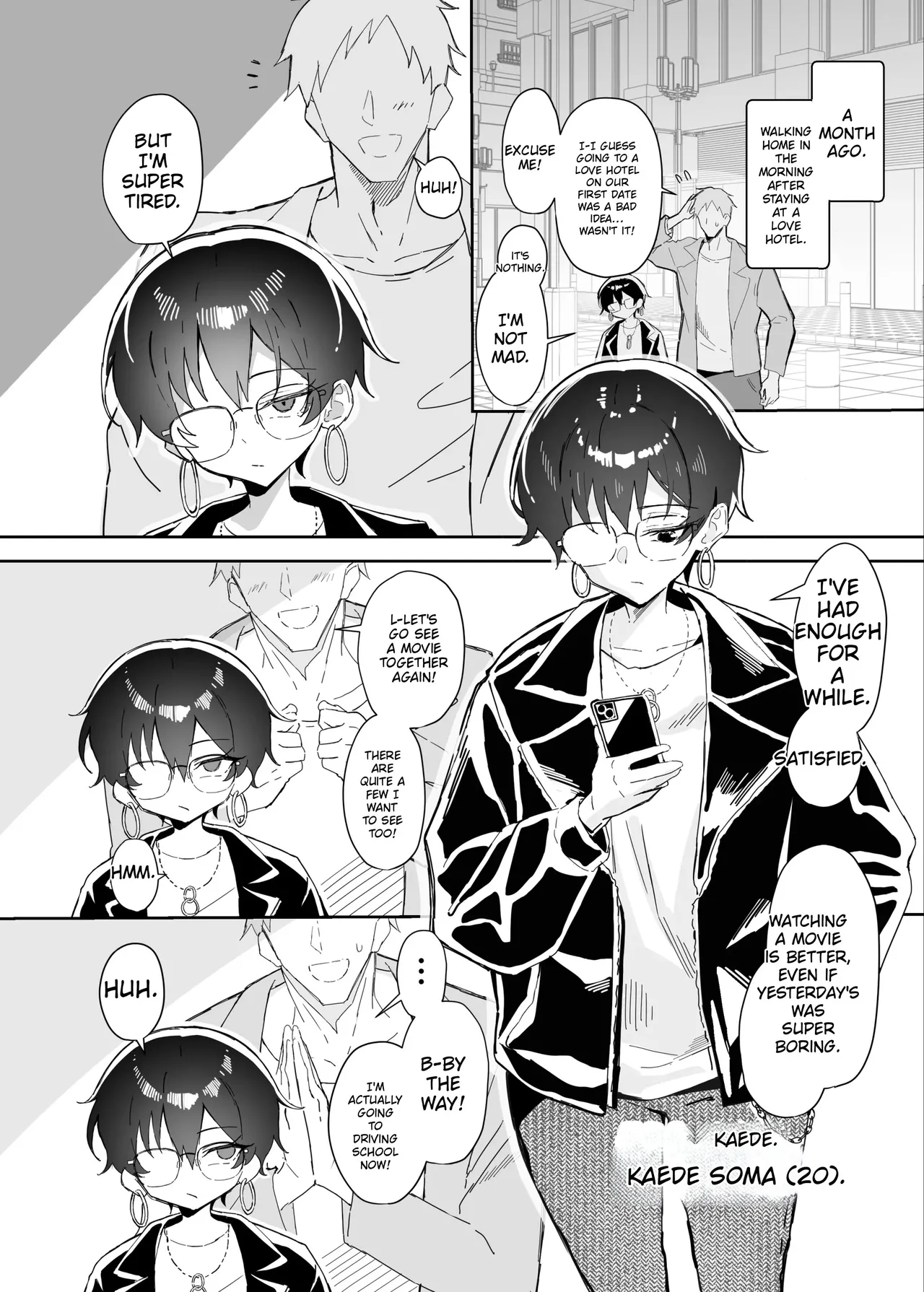 A Boring Date with My Boyish Girlfriend  – Part 2 page 5 full