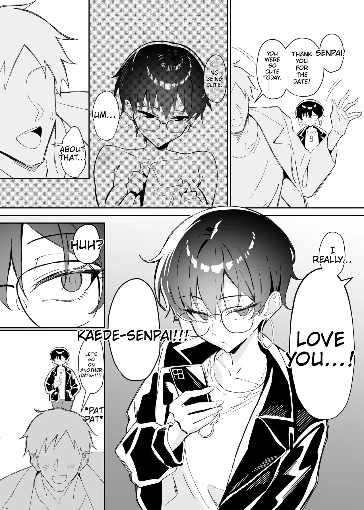 A Boring Date with My Boyish Girlfriend  – Part 2 page 7 full