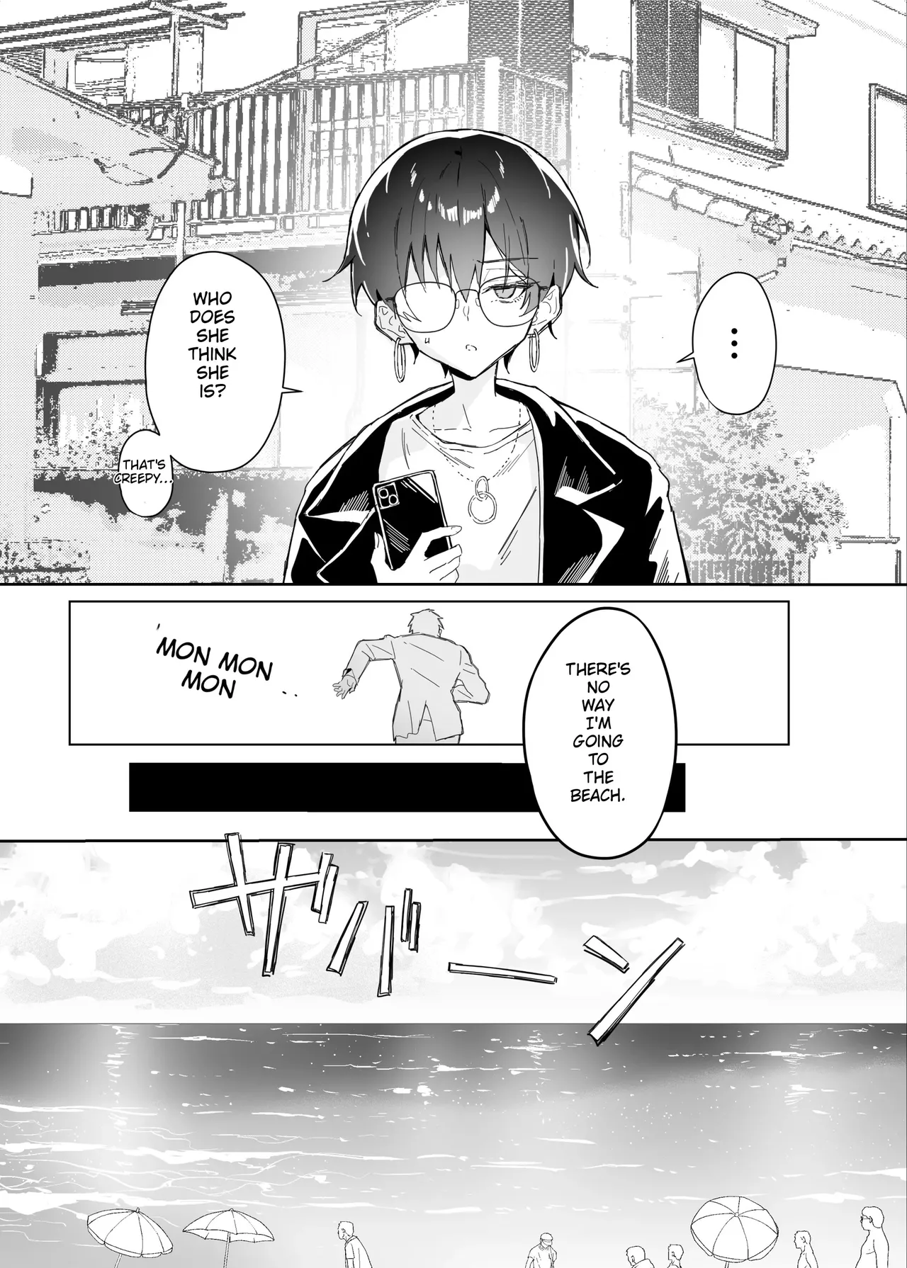 A Boring Date with My Boyish Girlfriend  – Part 2 page 8 full