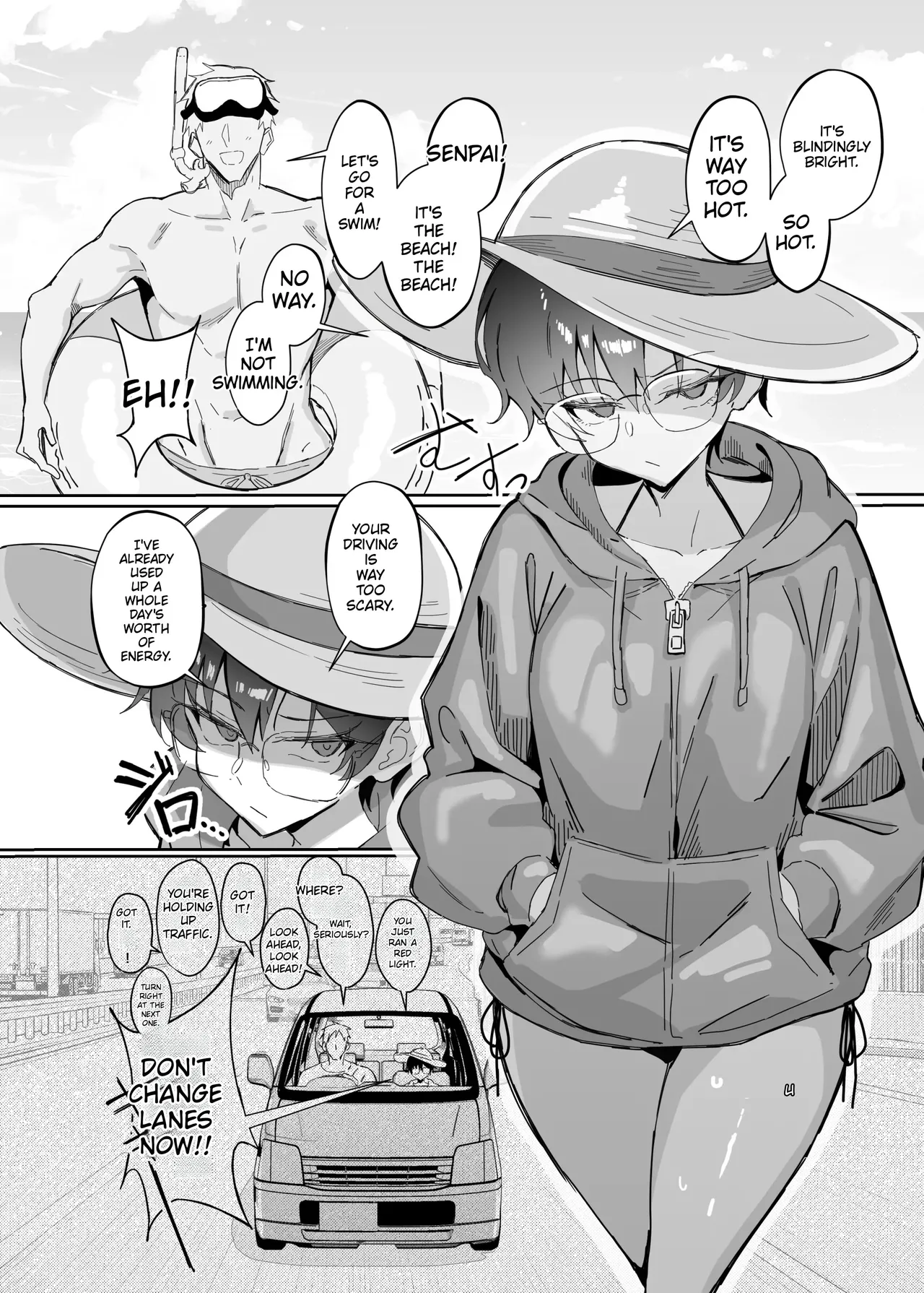 A Boring Date with My Boyish Girlfriend  – Part 2 page 9 full