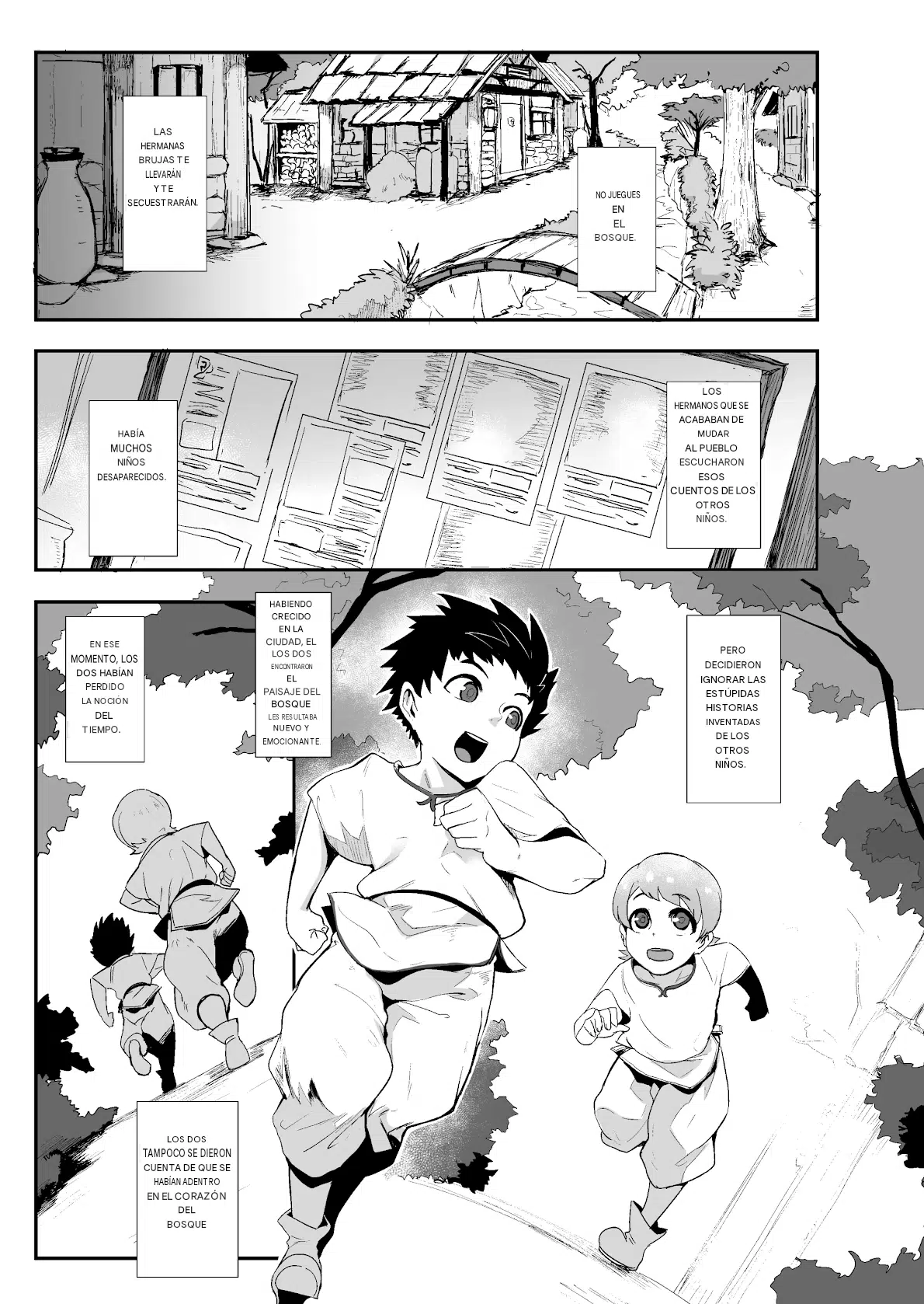 Mori no Majo - Kyousei Jinkaku Haishutsu Shasei - Español page 2 full