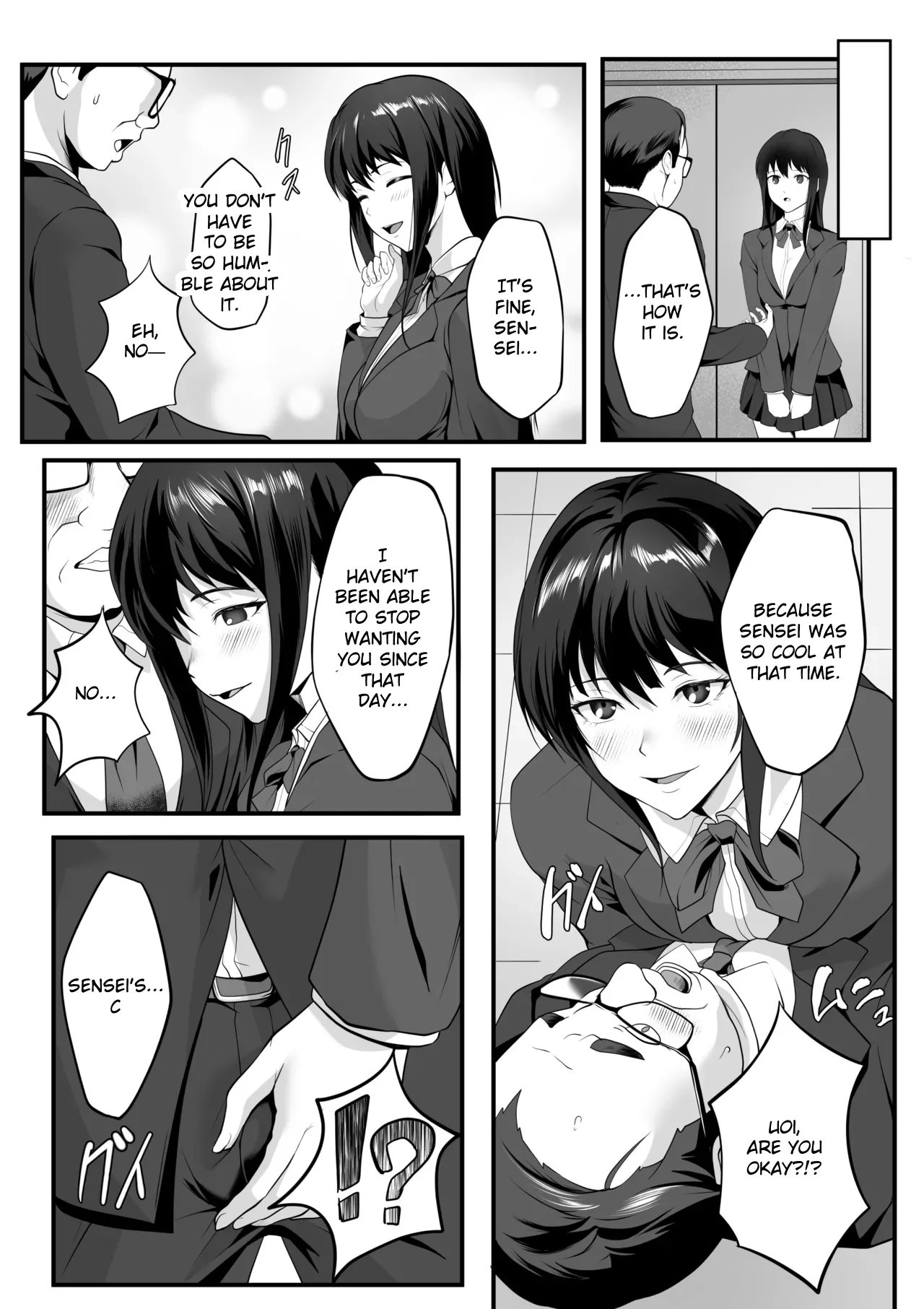 Oshiego no Manko Tsukai Houdai ni Natta Hanashi page 8 full