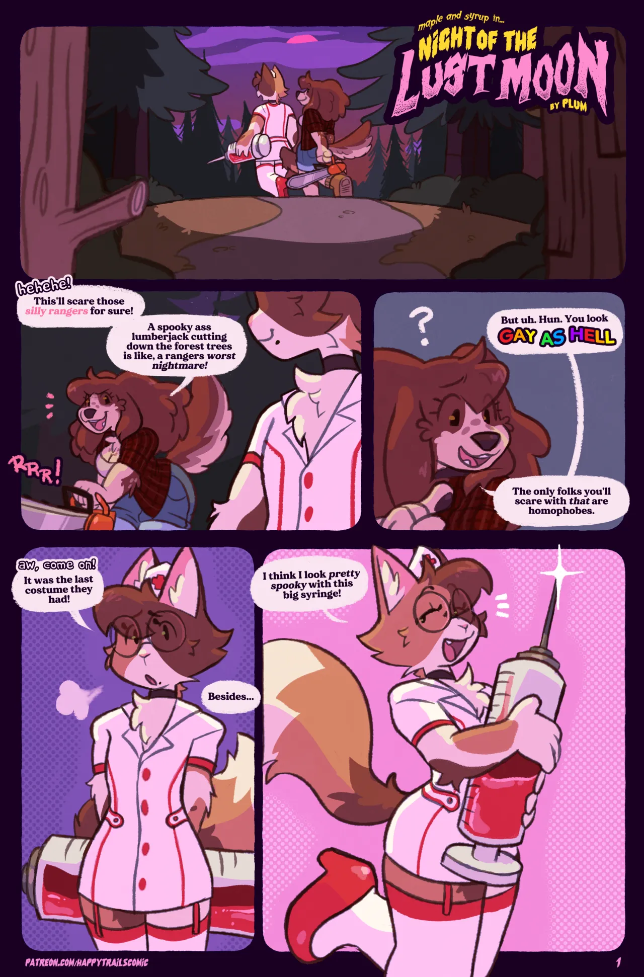 Night of the Lust Moon page 1 full