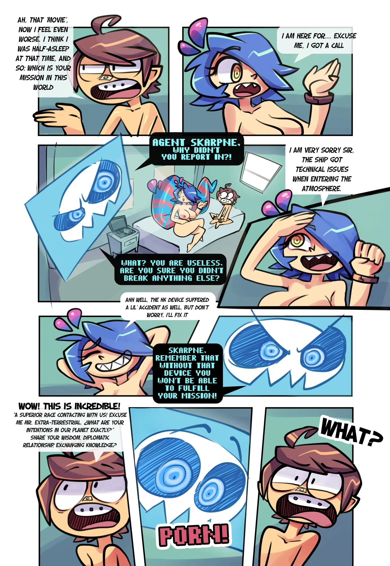 Skarp World - Chapter 1: The Girl With Sharp Teeth page 9 full