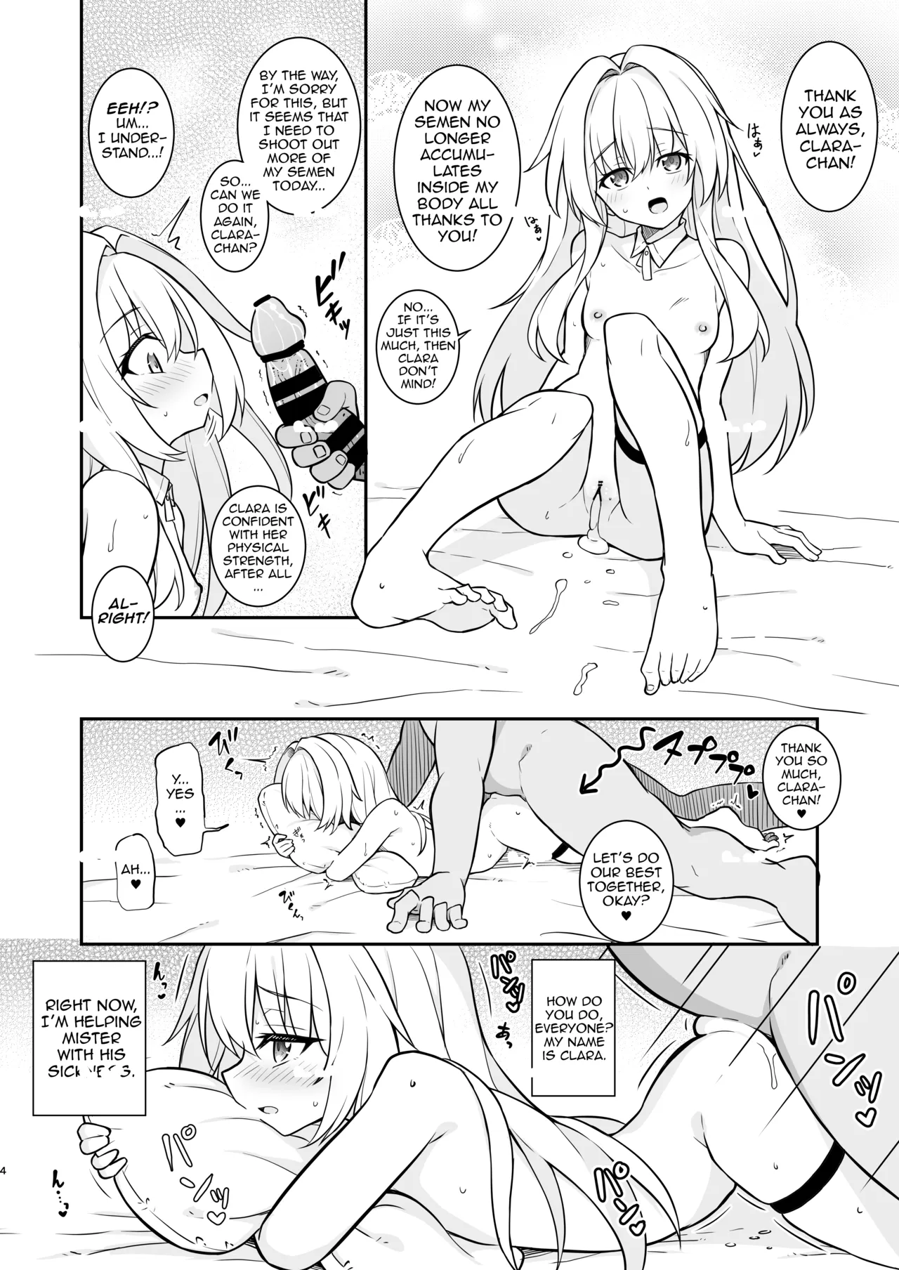 Seichishiki Zero no Clara ga Mama ni Naru made no Ohanashi | The Story of Turning Zero-Sex-Knowledge Clara-chan Into a Mama page 3 full