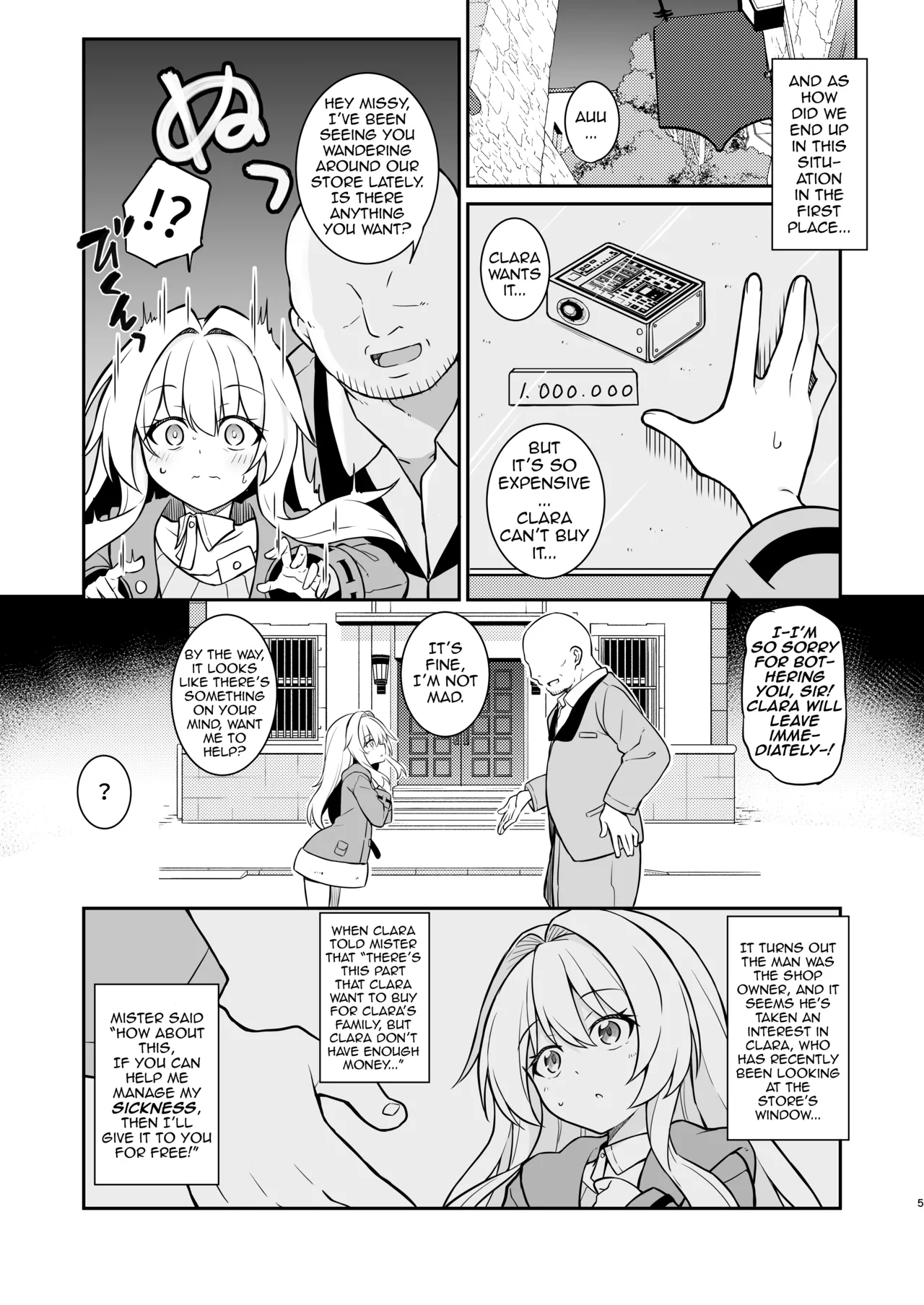 Seichishiki Zero no Clara ga Mama ni Naru made no Ohanashi | The Story of Turning Zero-Sex-Knowledge Clara-chan Into a Mama page 4 full