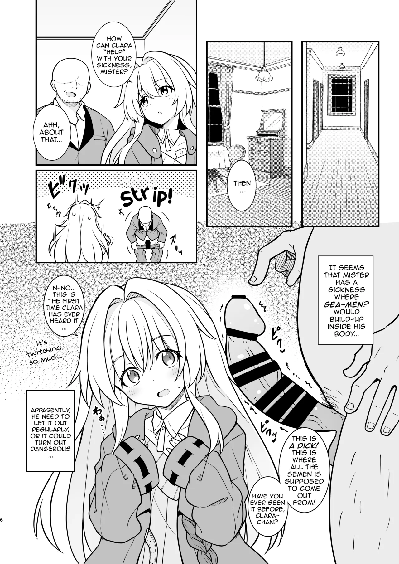 Seichishiki Zero no Clara ga Mama ni Naru made no Ohanashi | The Story of Turning Zero-Sex-Knowledge Clara-chan Into a Mama page 5 full