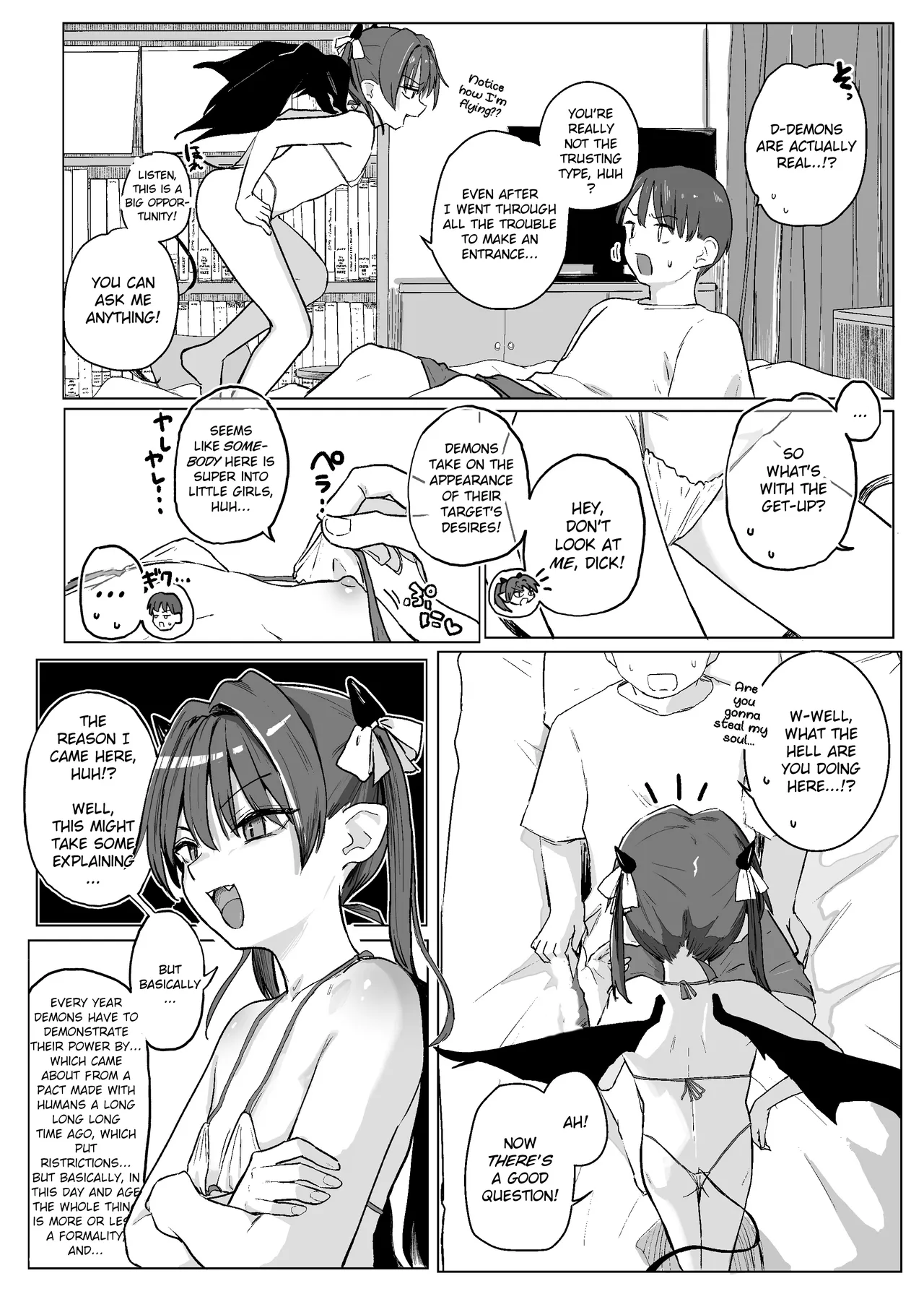 Akuma o Chinpo de Yattsukero!! | Defeating a Demon with My Dick!! page 8 full