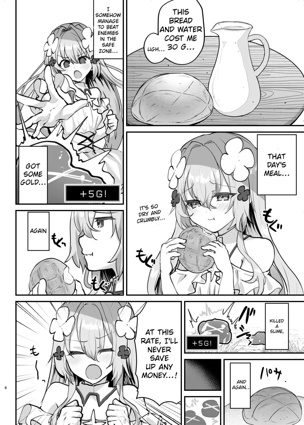 When I Got Reincarnated as the Heroine of an Erotic RPG After TS… Chapter 2: Brothel Arc page 7 full