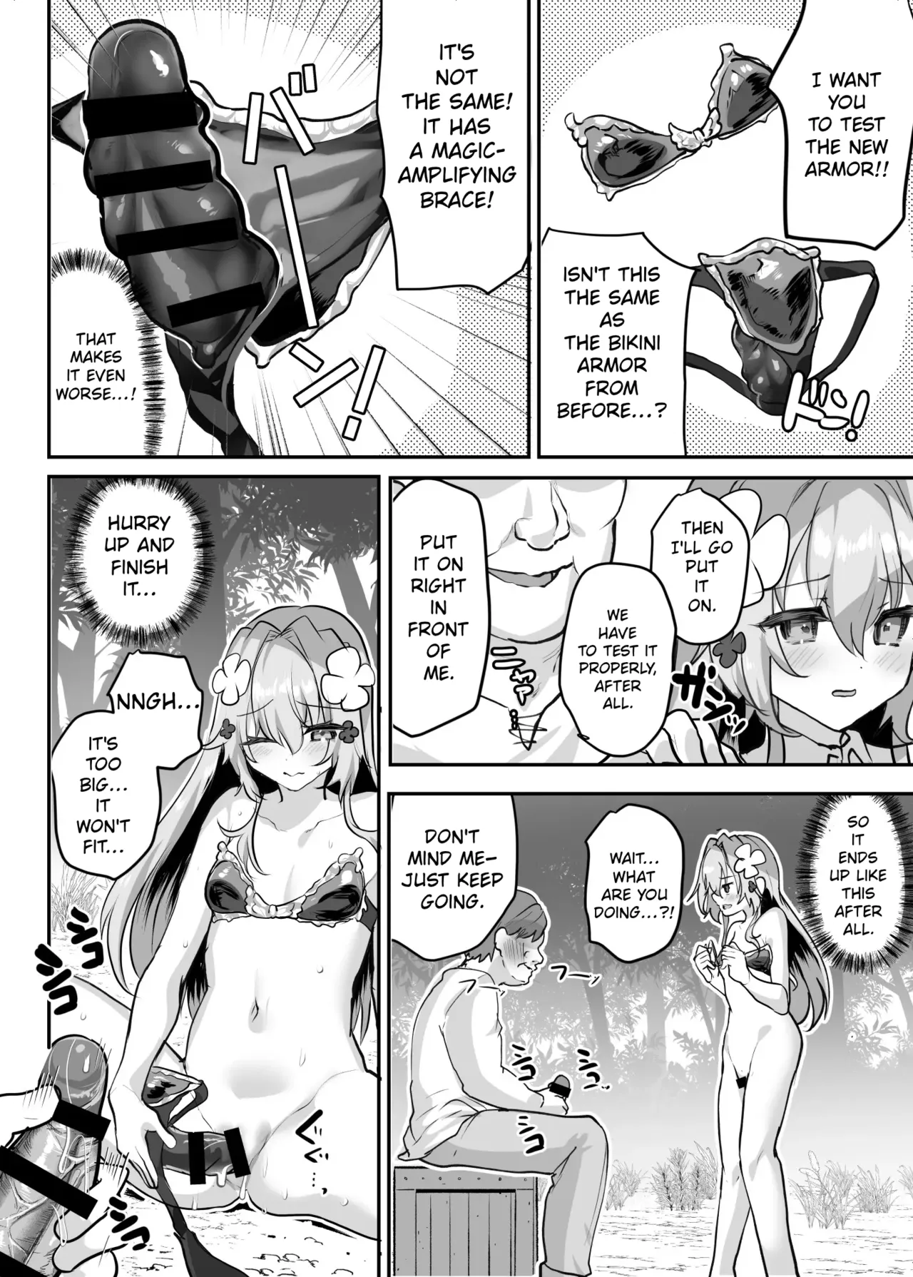 When I Got Reincarnated as the Heroine of an Erotic RPG After TS… Chapter 2: Brothel Arc page 9 full