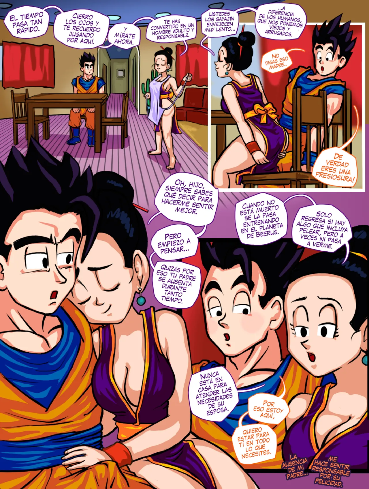 Gohan &amp; Chi-Chi page 7 full