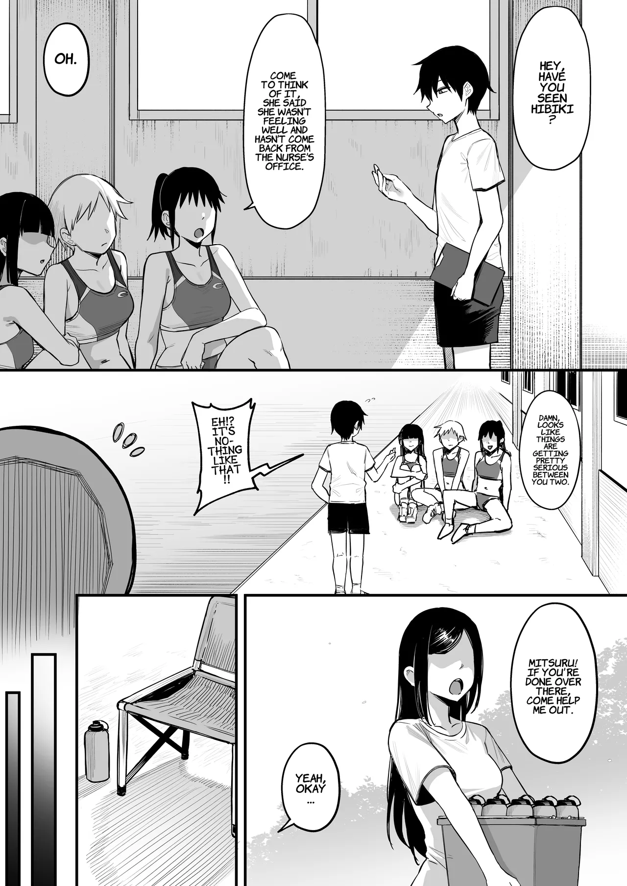 Rikujoubu no Boyish na Osananajimi ga suru Dare ni mo Ienai Koto | The Secret Thing My Tomboyish Childhood Friend From The Track Team Does That She Can’t Tell Anyone About. page 8 full