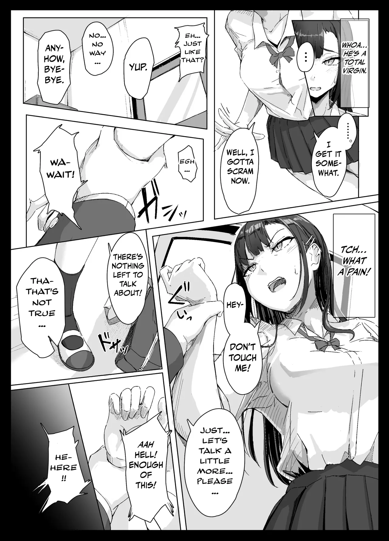 Namaiki Gal wa Kimowota ni Sakaratenai | The Cheeky Gyaru Can't Defy the Creepy Otaku page 4 full